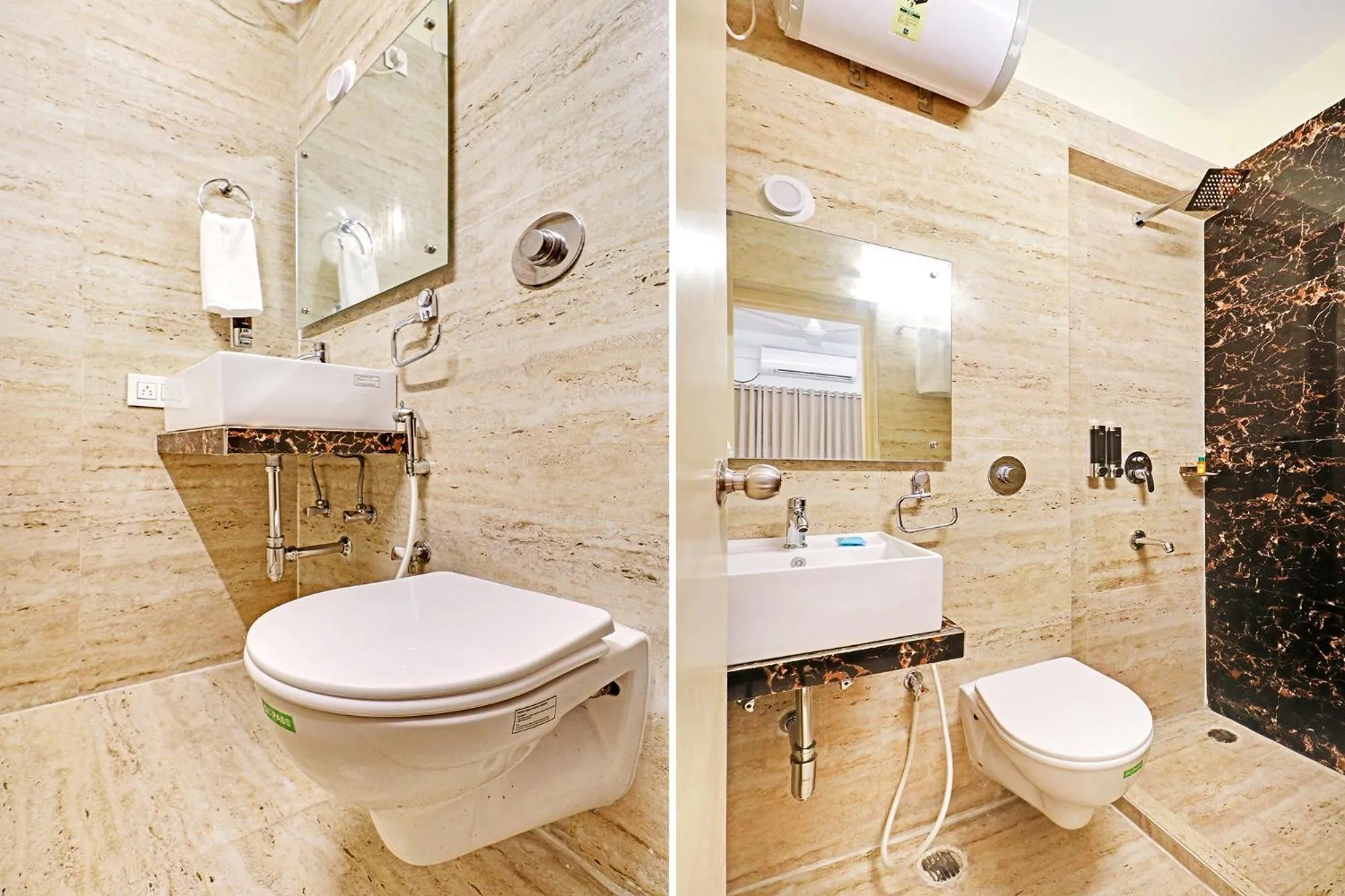 Bathroom in FabHotel Azure Sky - Nr Ruby Hospital