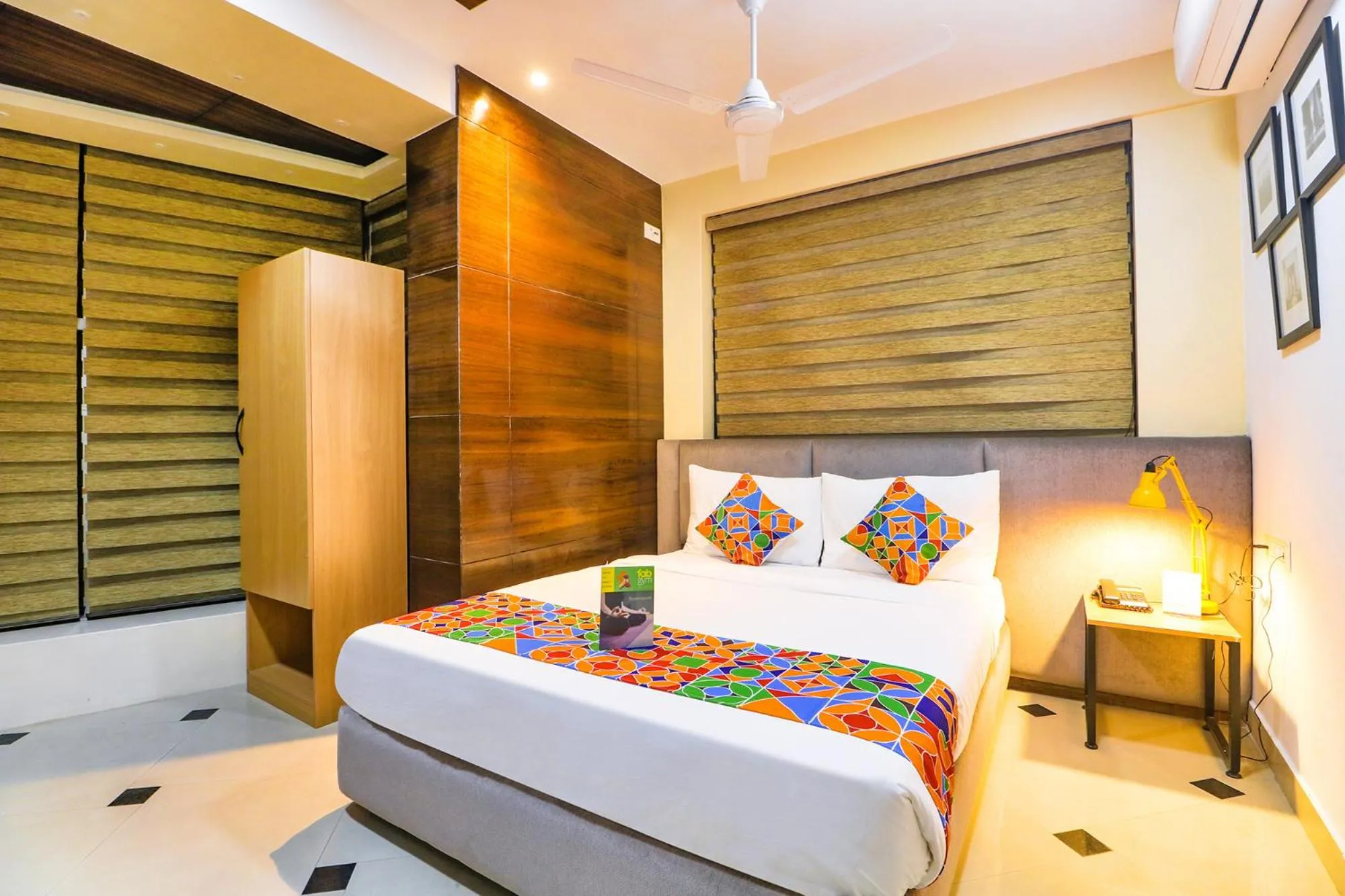 Bed in FabHotel Azure Sky - Nr Ruby Hospital