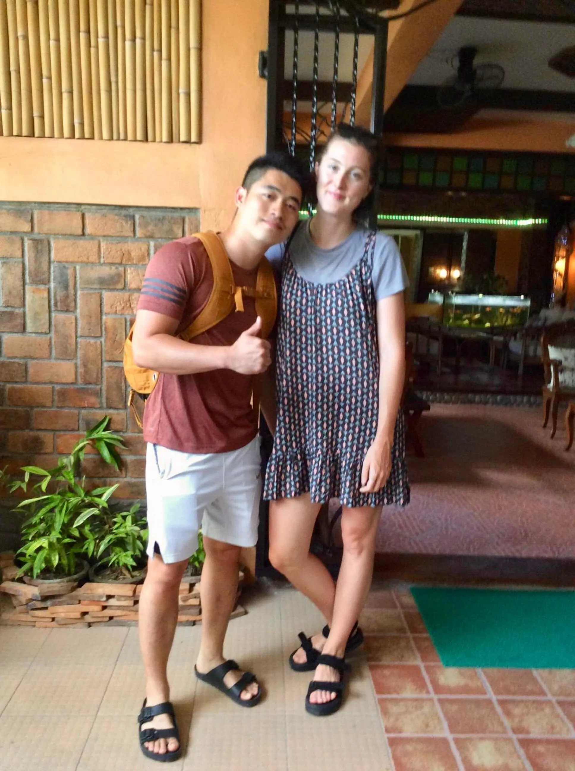 group of guests in Balai Tinay Guesthouse