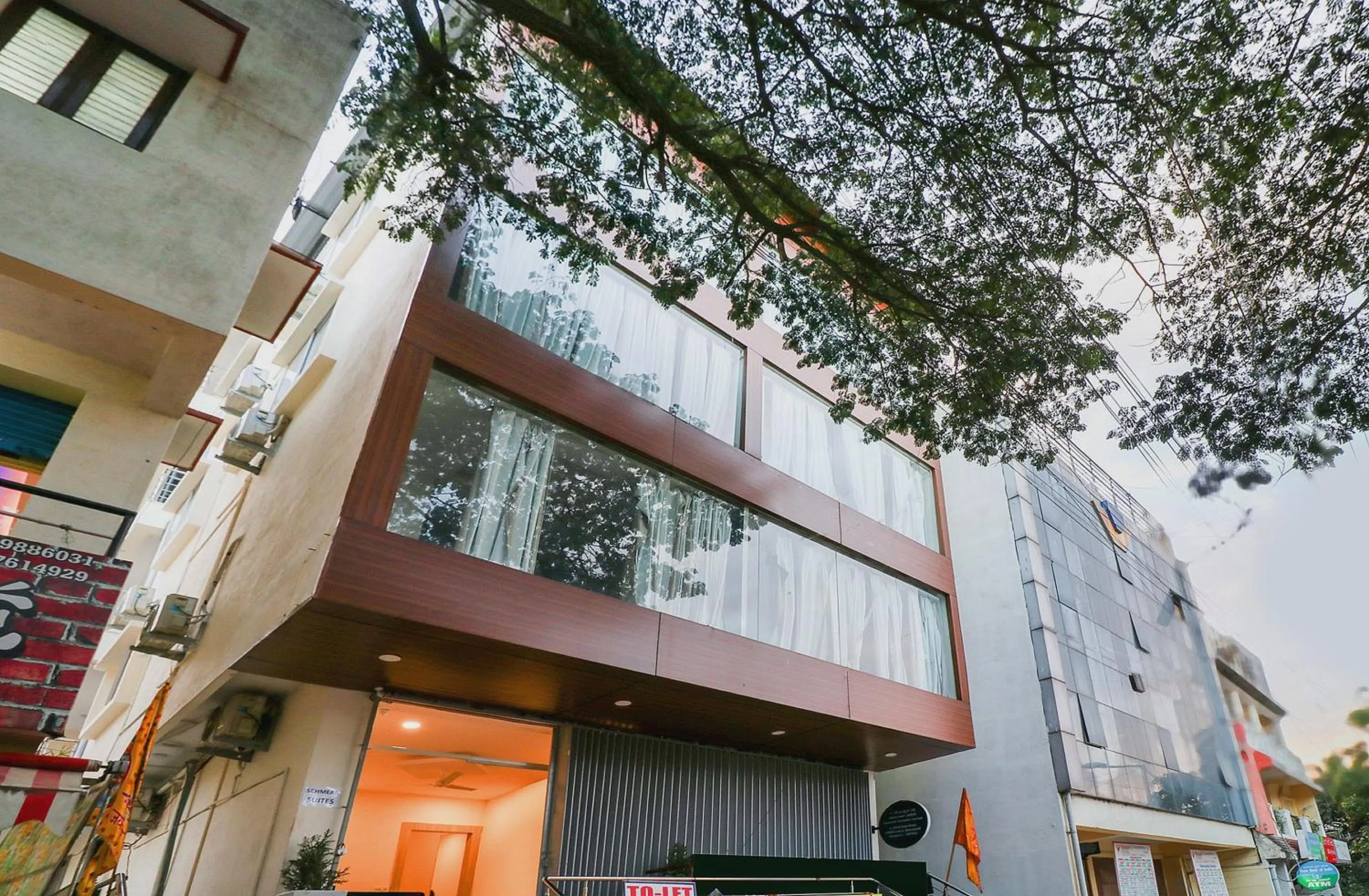 Facade/entrance in Capital O GN Suites