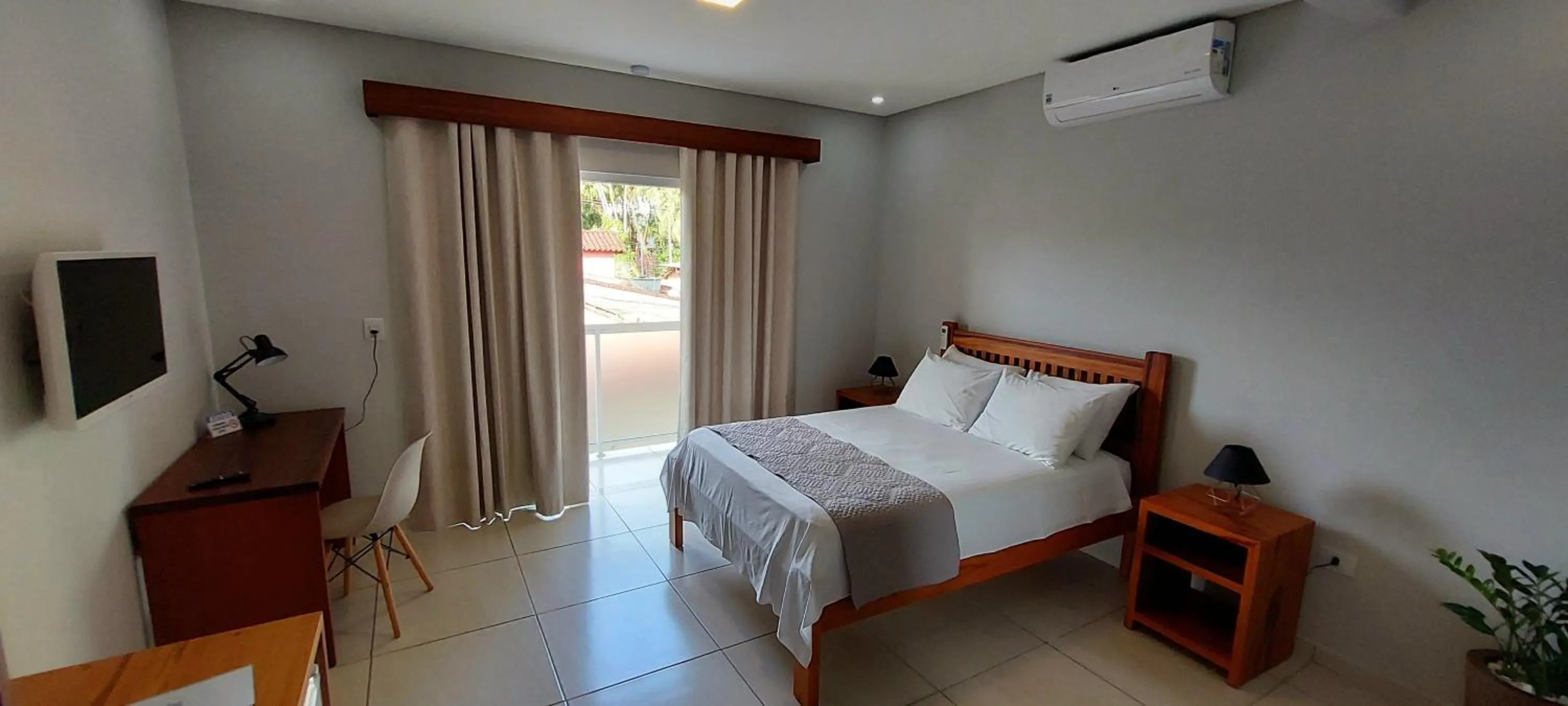 Bed in Pousada das Saíras