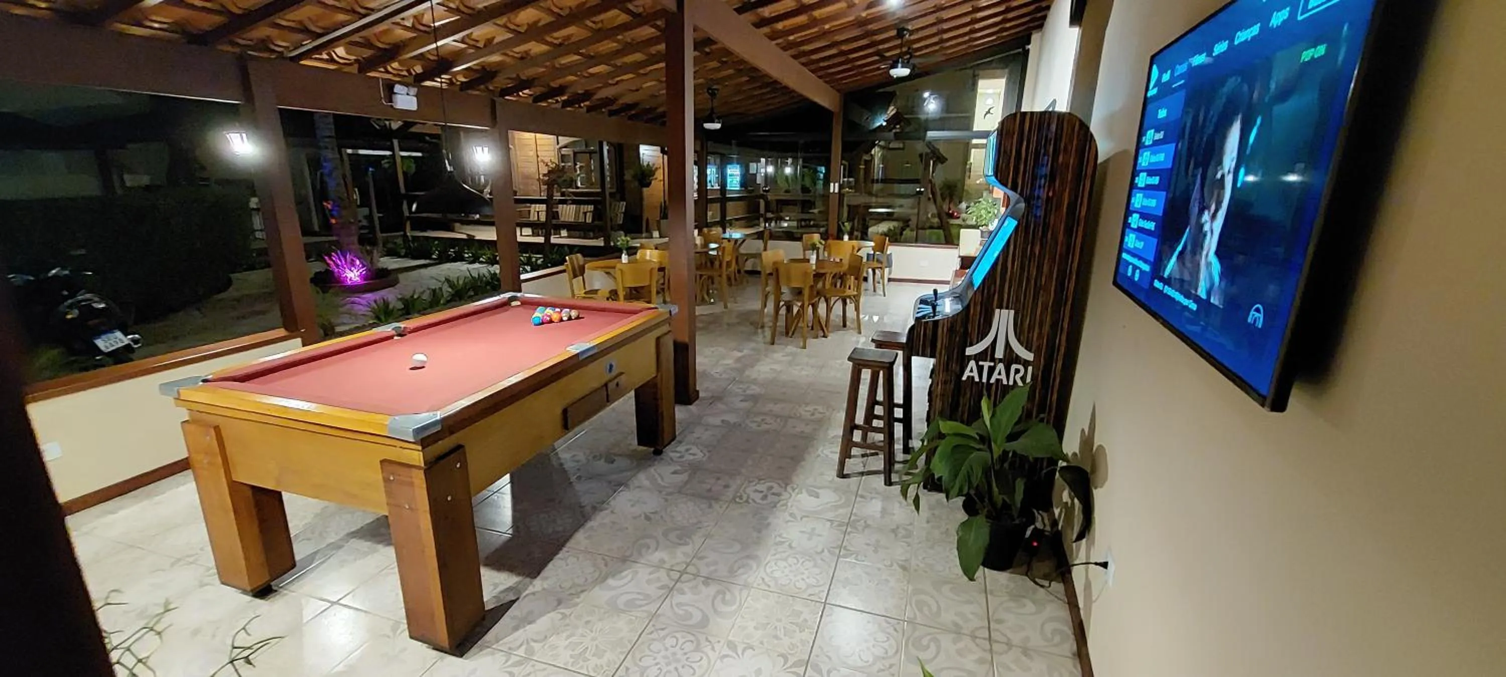 Game Room in Pousada das Saíras