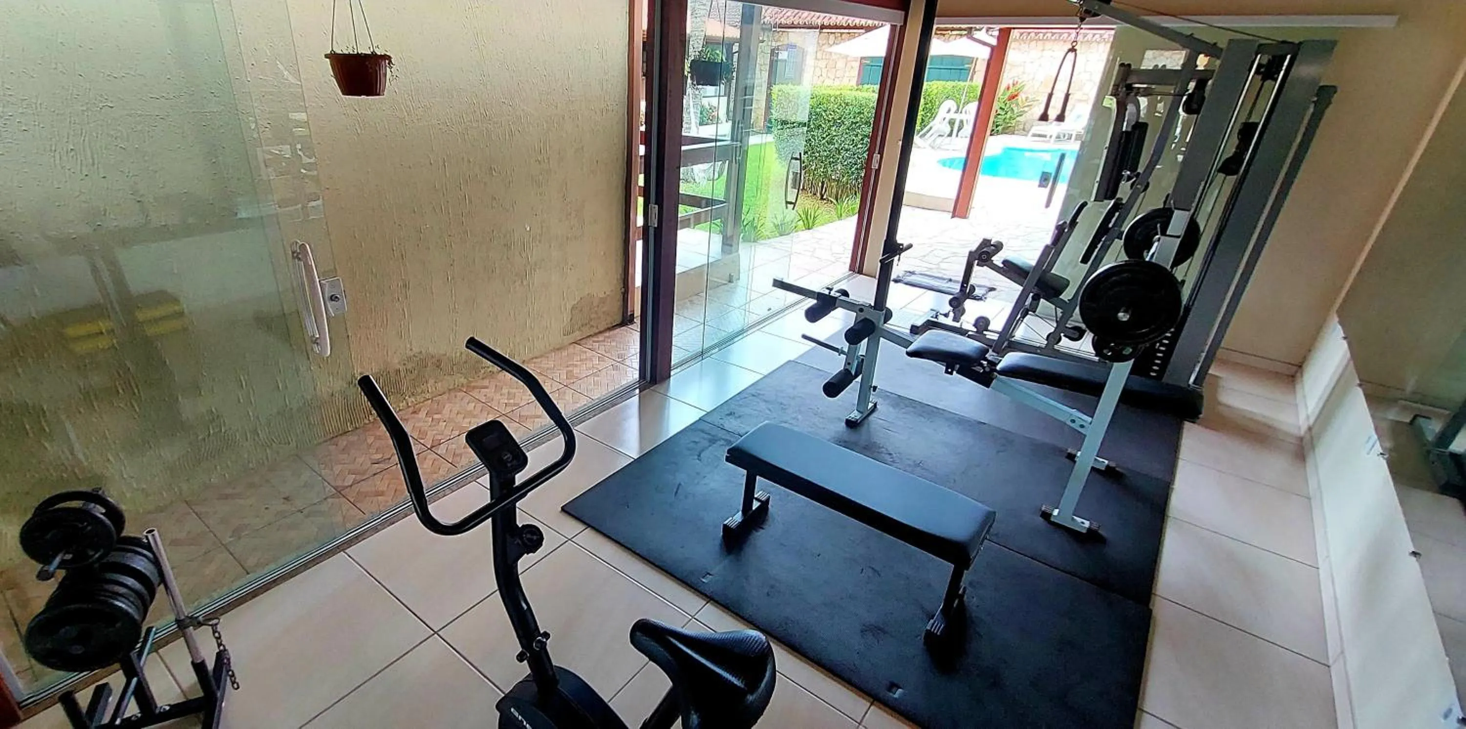 Fitness centre/facilities in Pousada das Saíras