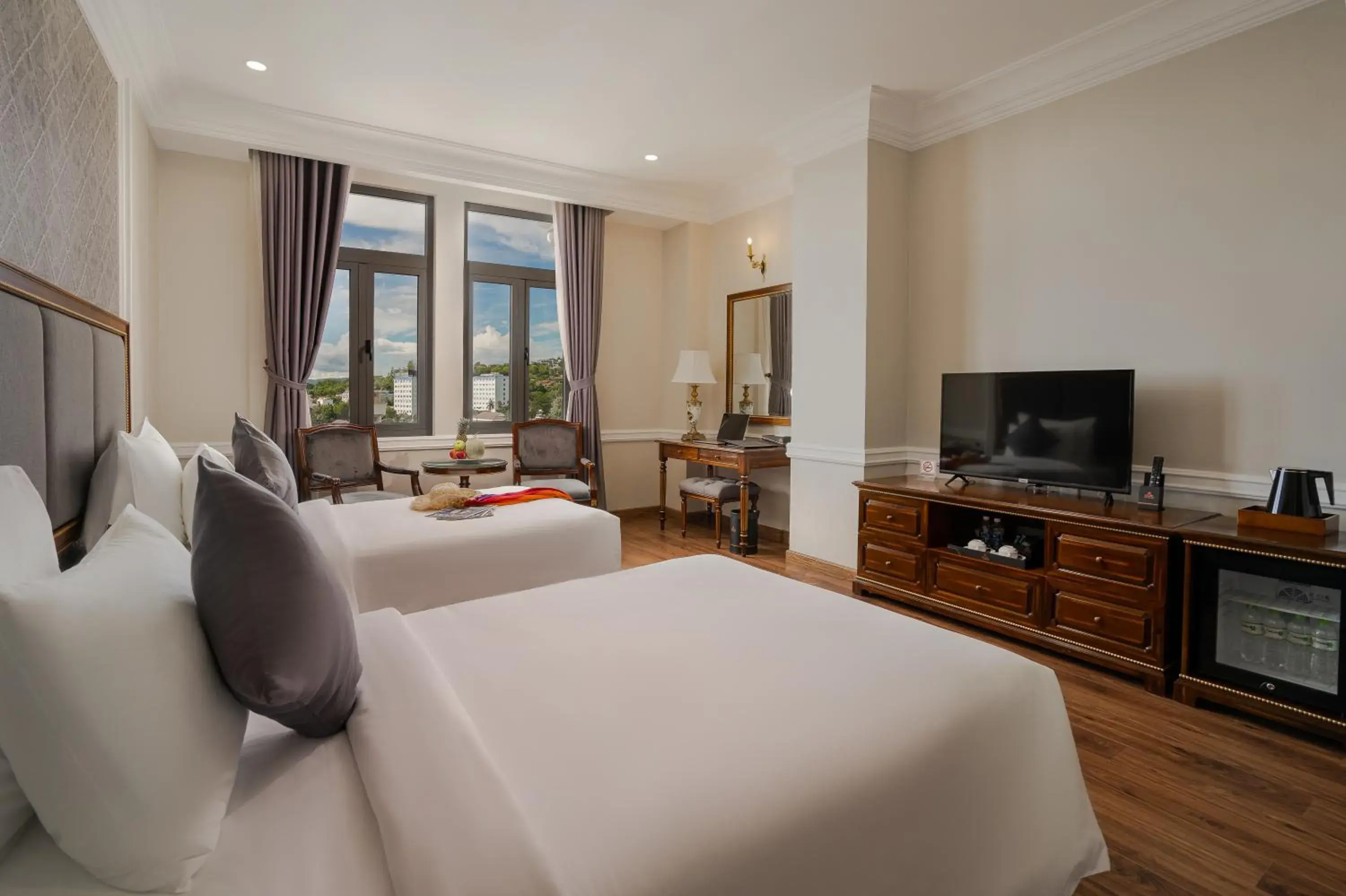 Twin Room with City View in AVS Hotel Phu Quoc Twin Room with City View in AVS Hotel Phu Quoc