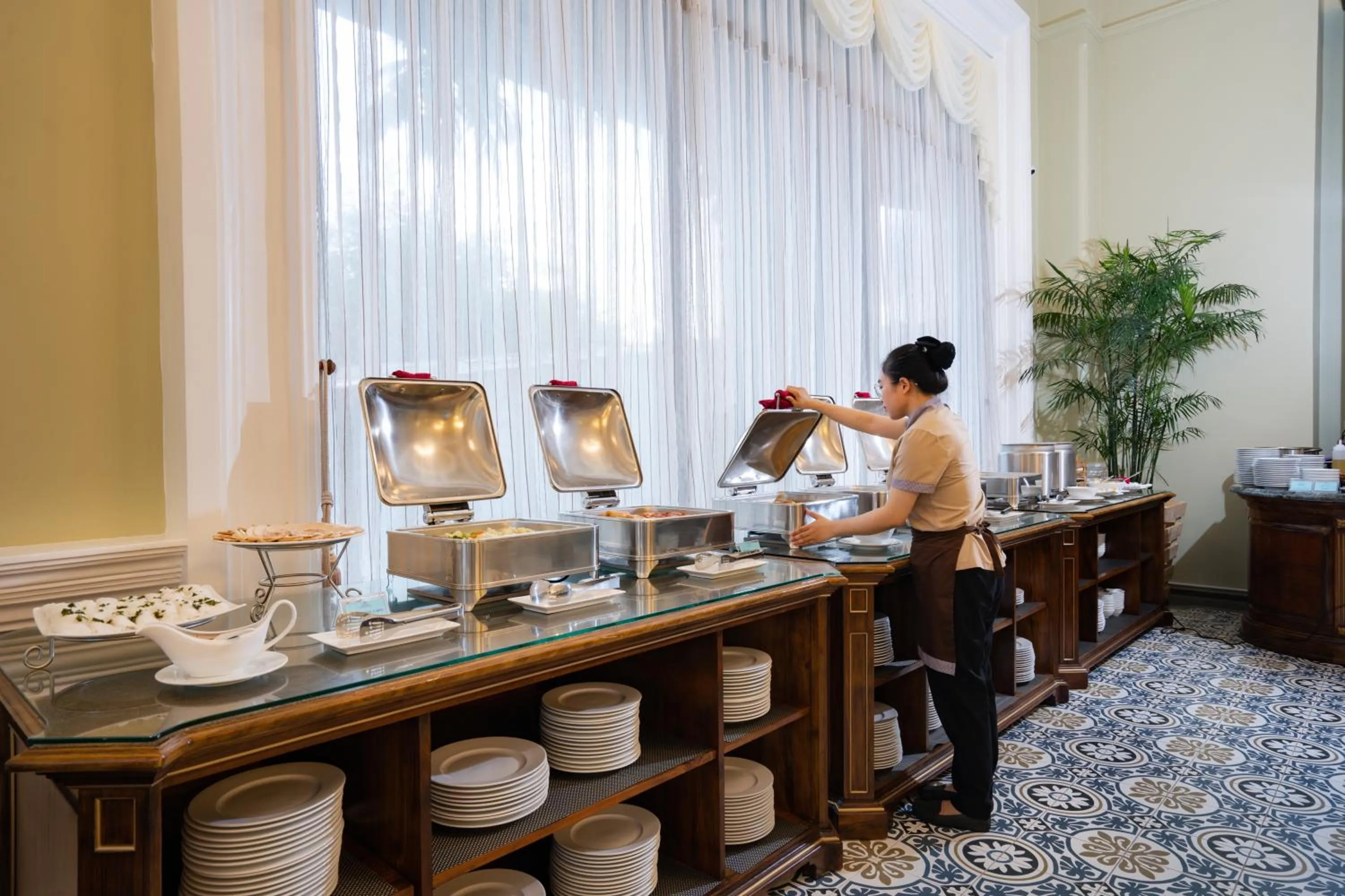 Breakfast in AVS Hotel Phu Quoc