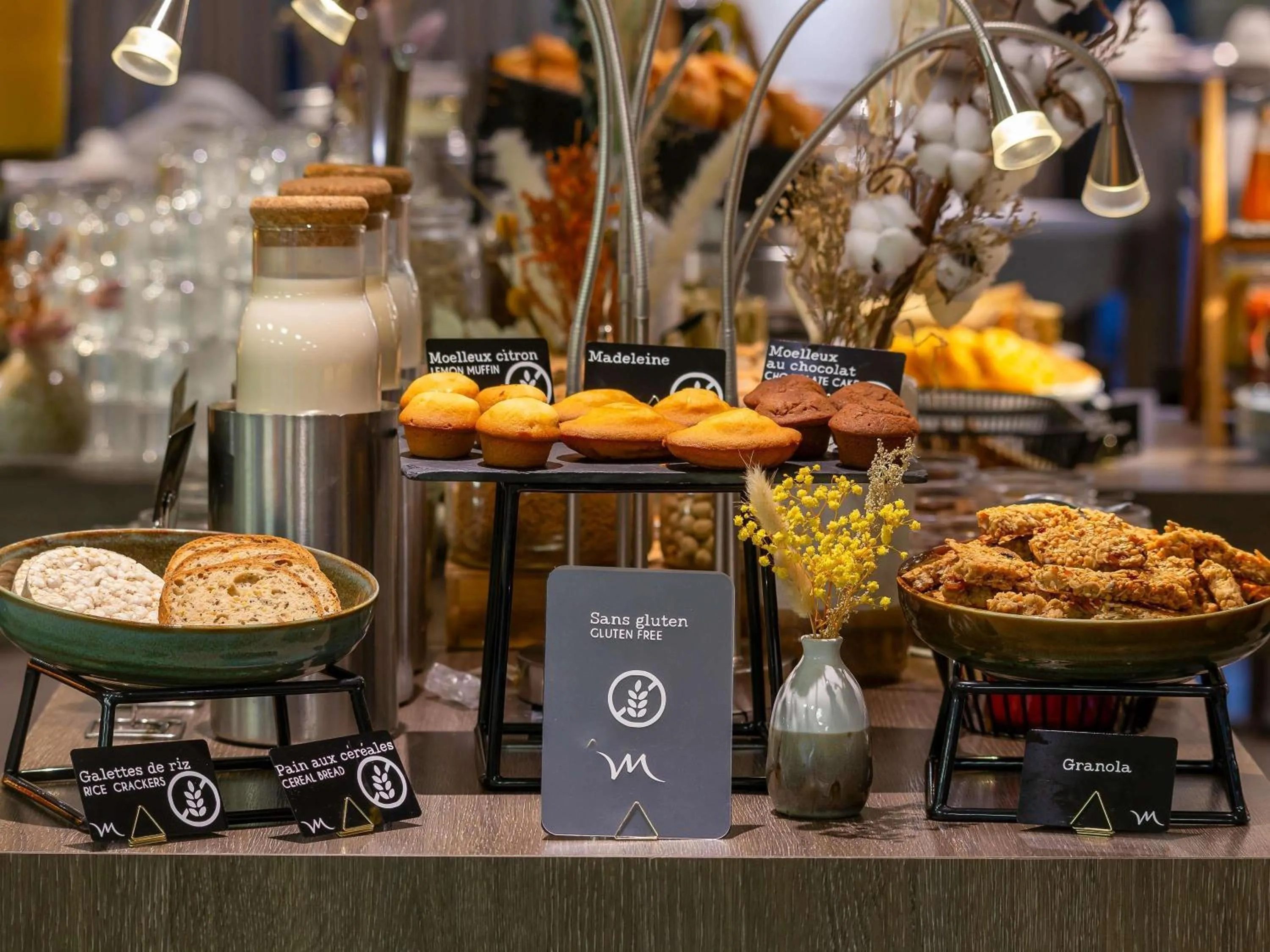 Breakfast in Mercure Clermont Ferrand centre Jaude