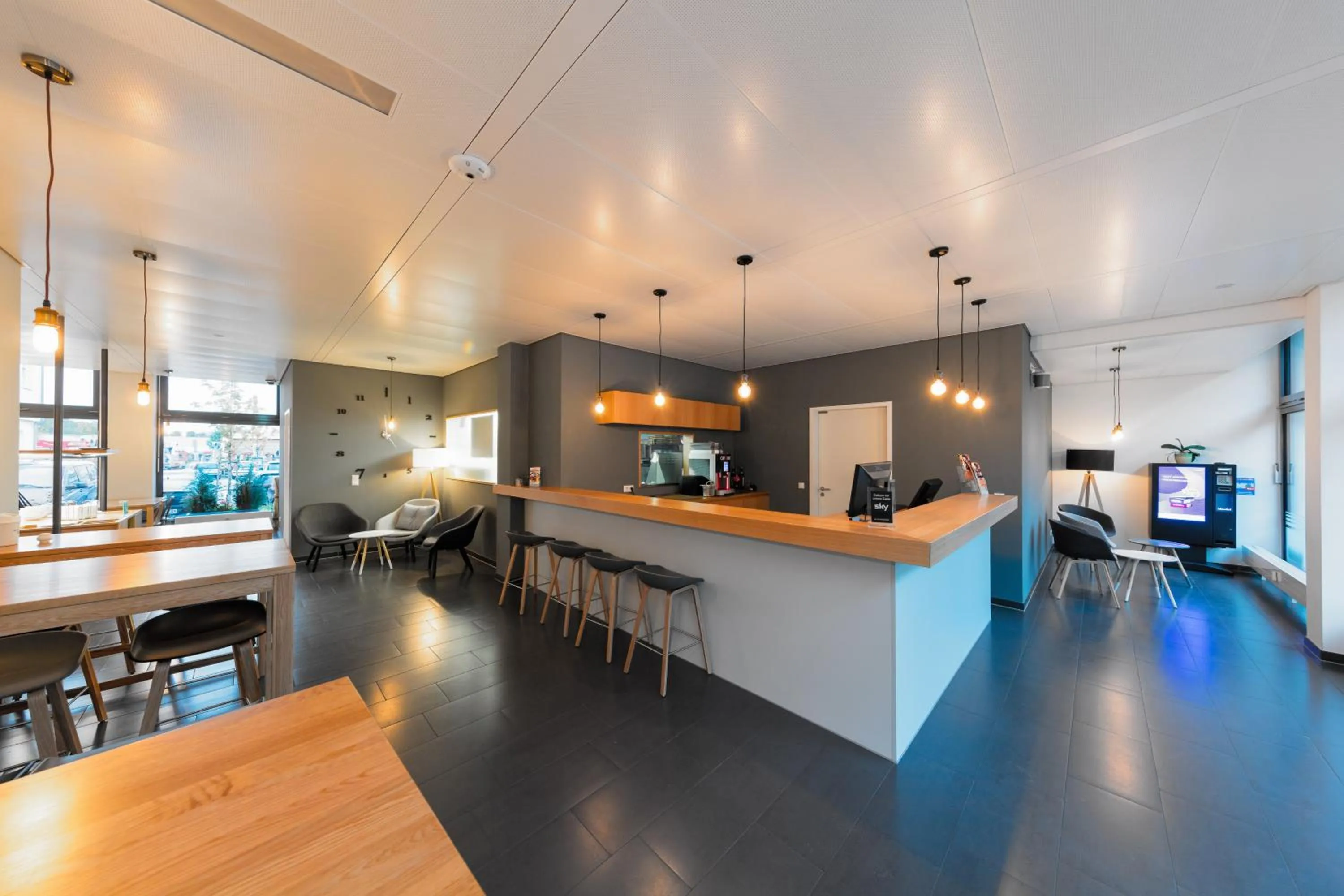 Lobby or reception in mk hotel stuttgart