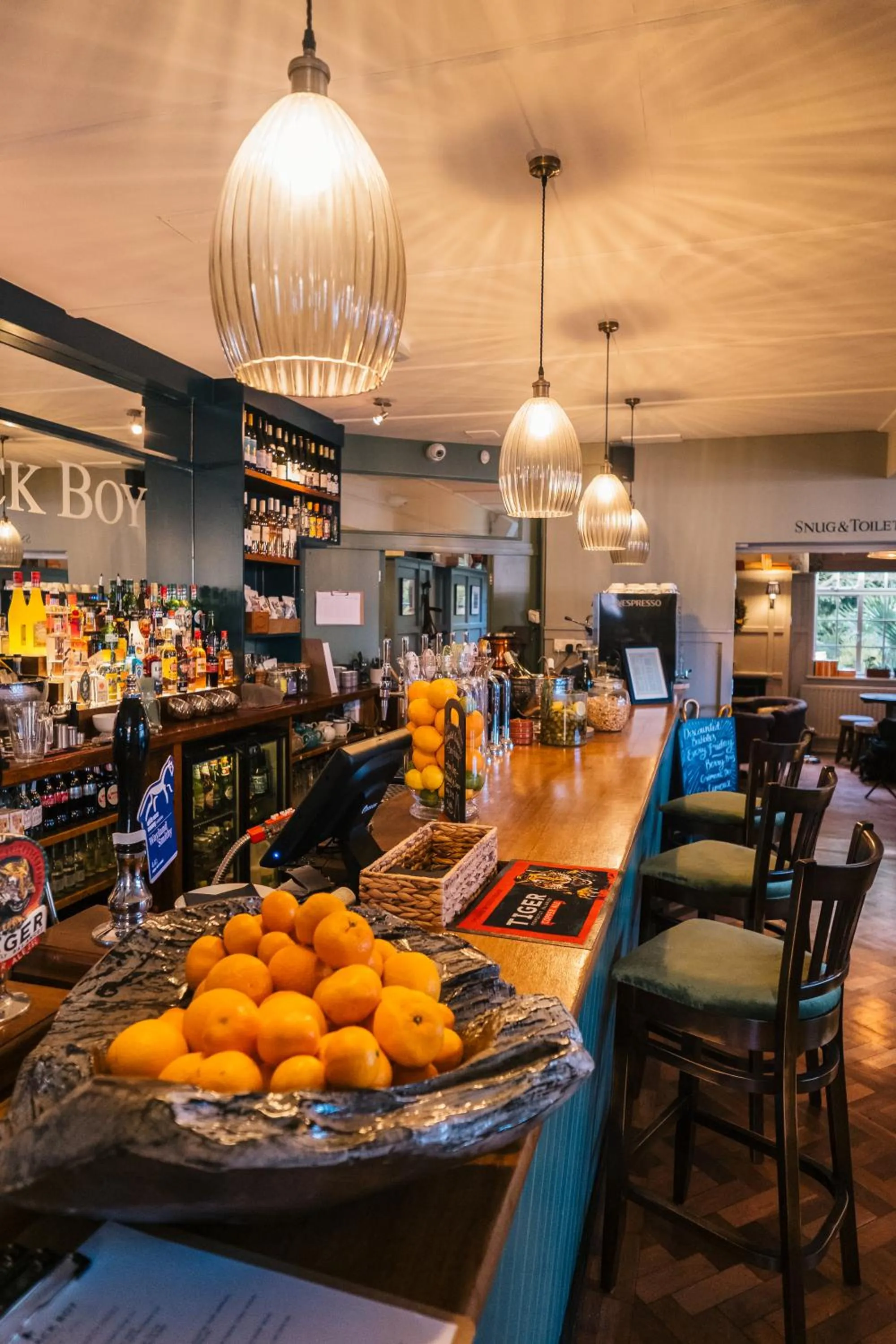 Lounge or bar in The Black Boy