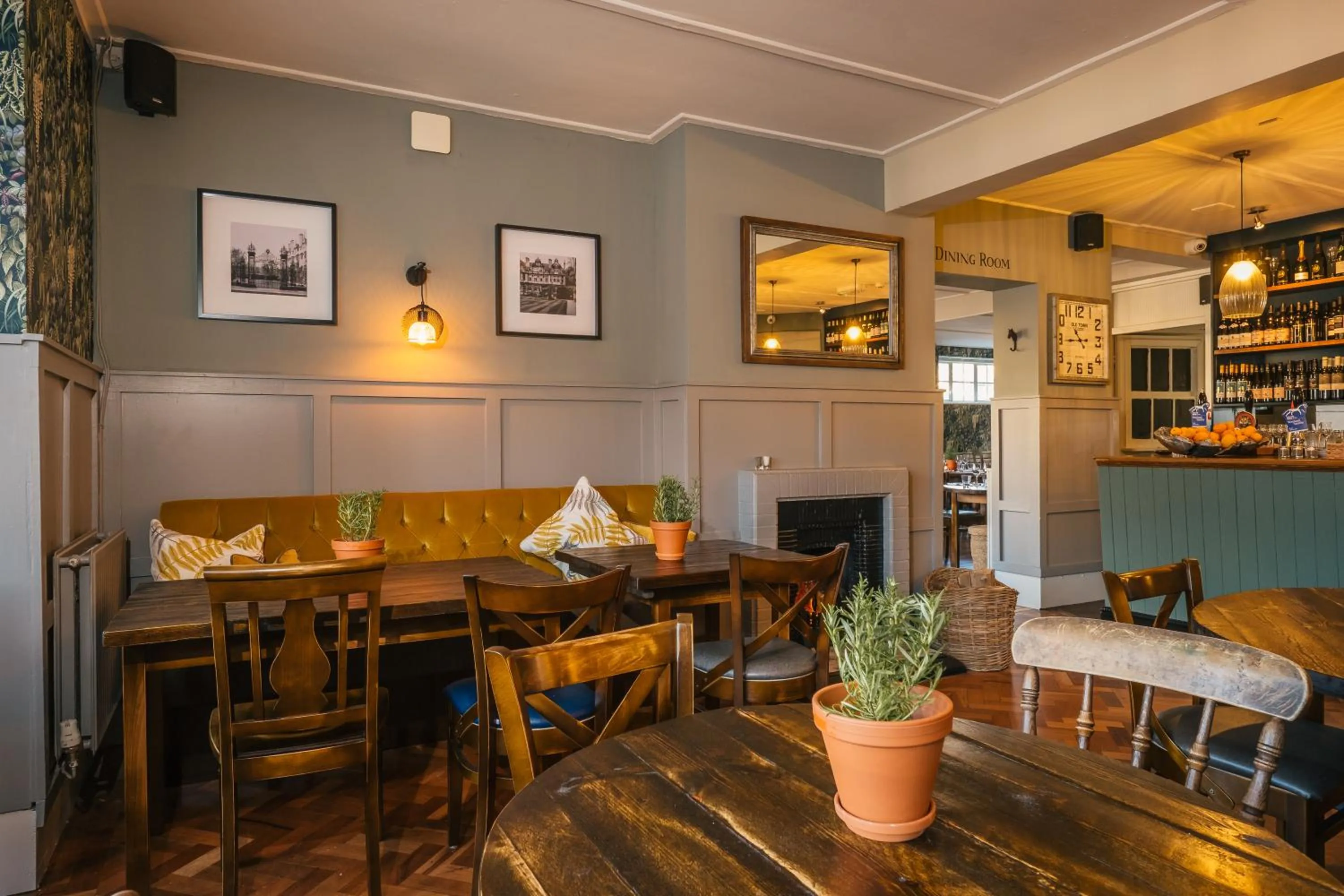 Lounge or bar in The Black Boy