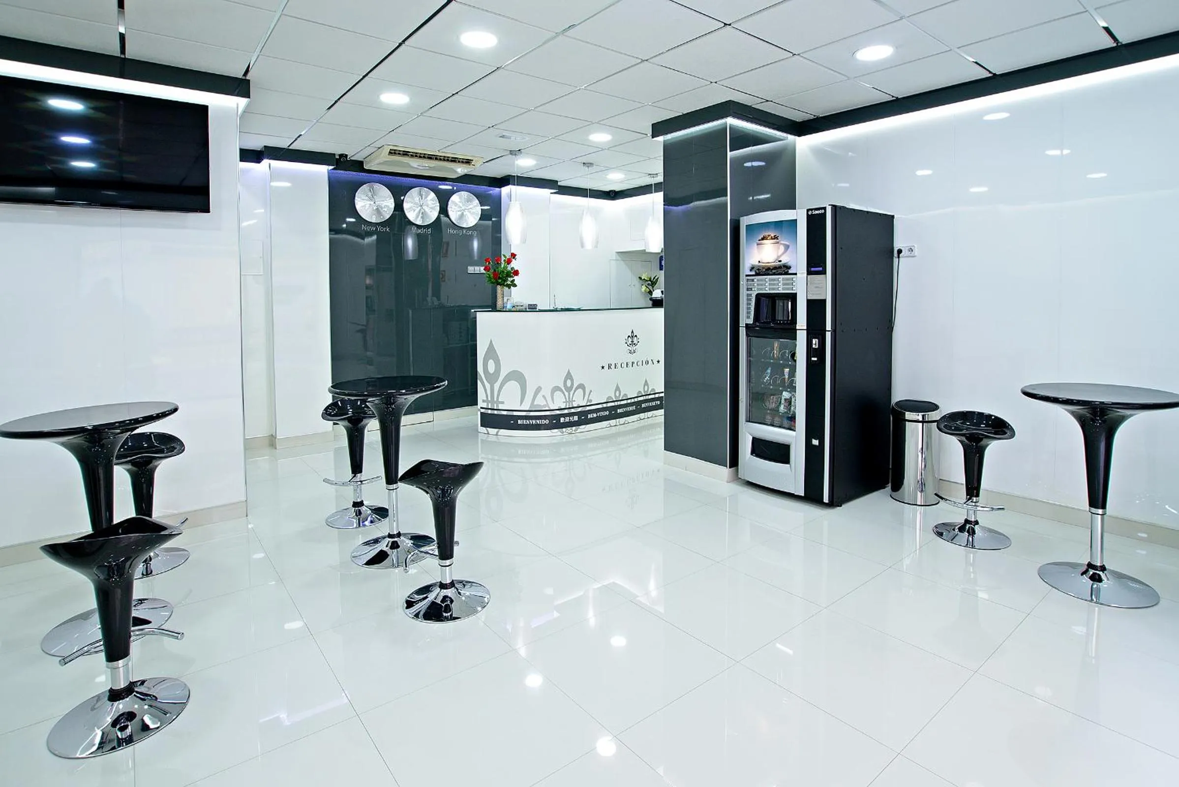 Lobby or reception in Hostal Carrizo