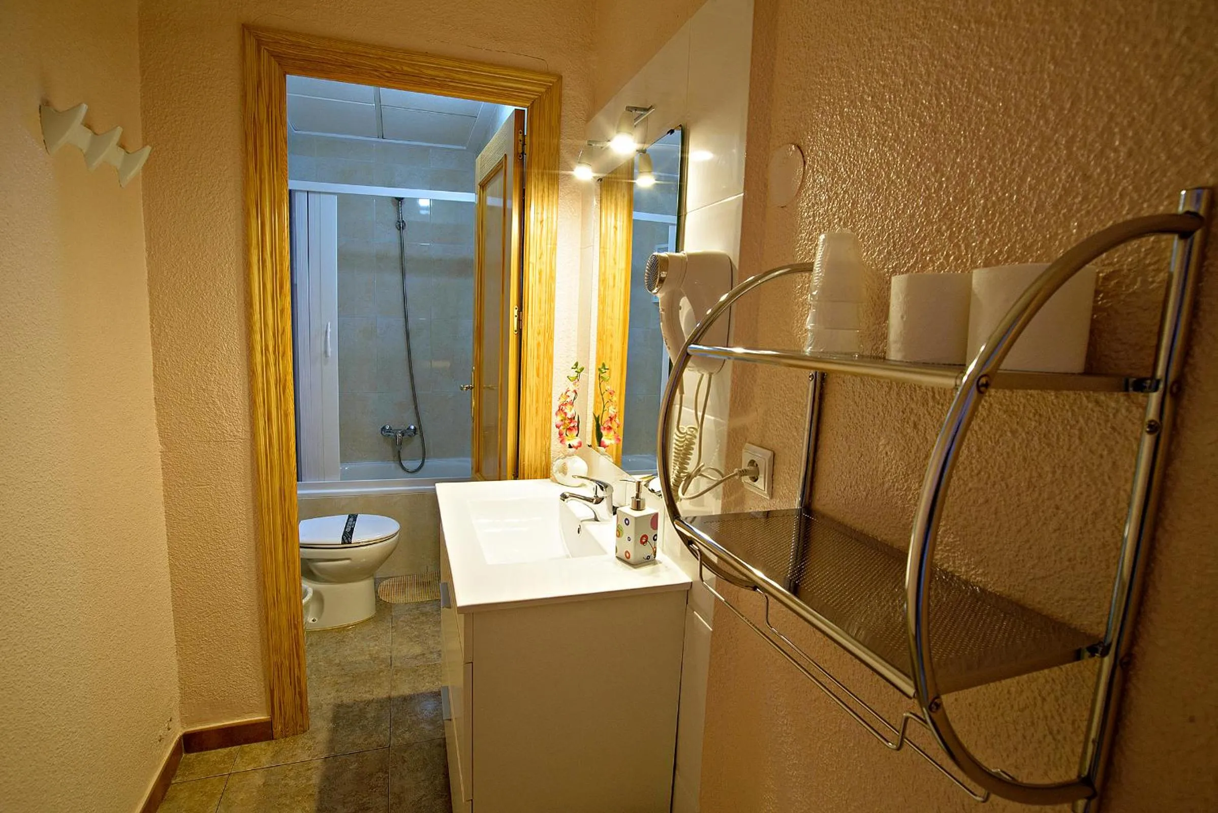 Bathroom in Hostal Carrizo