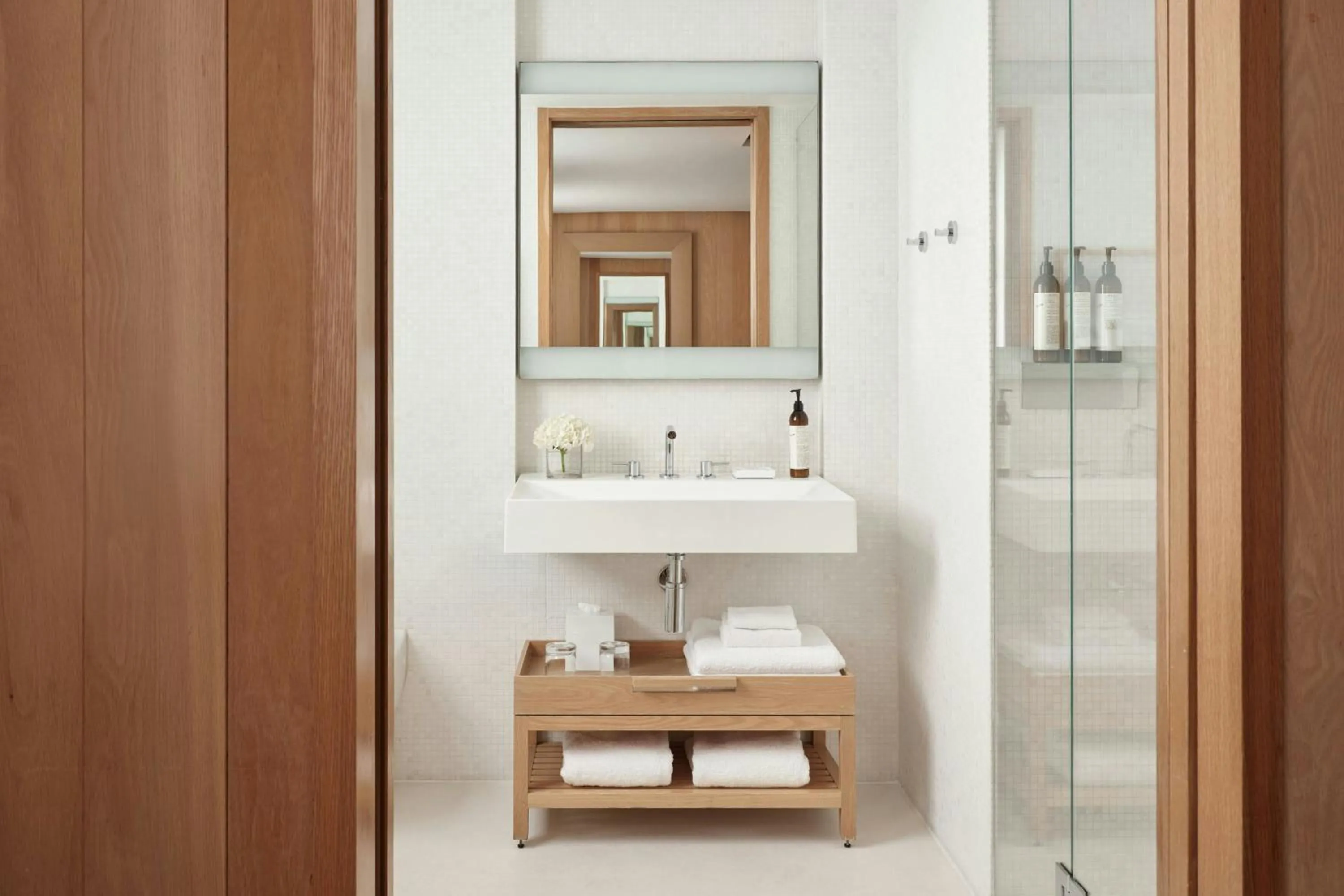 Bathroom in The London EDITION