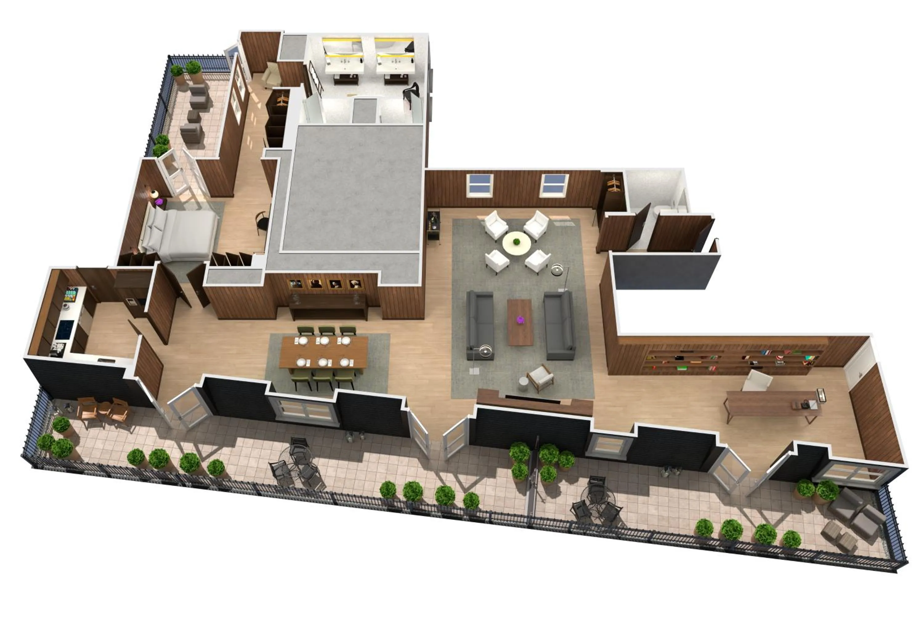Floor plan in The London EDITION