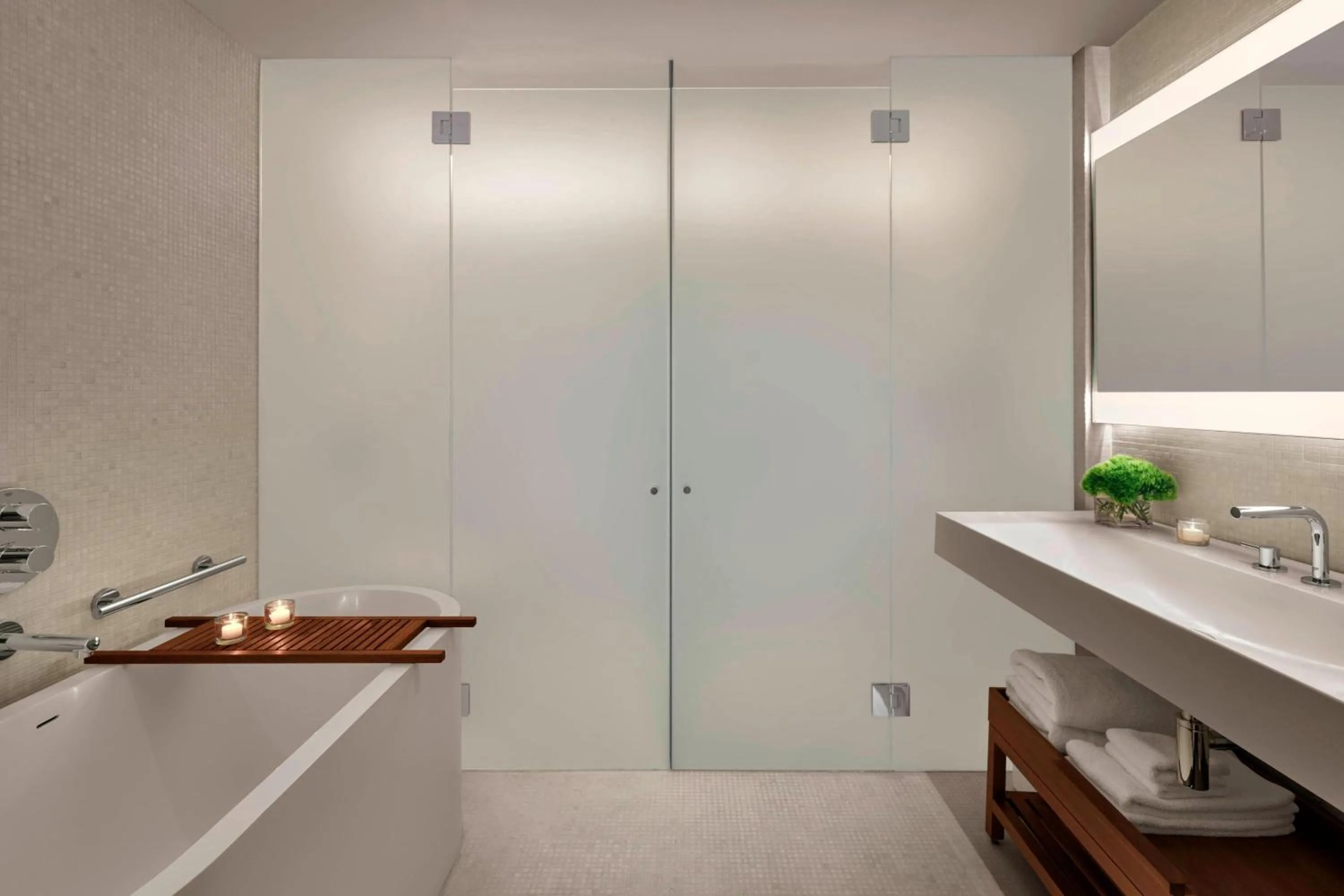 Bathroom in The London EDITION