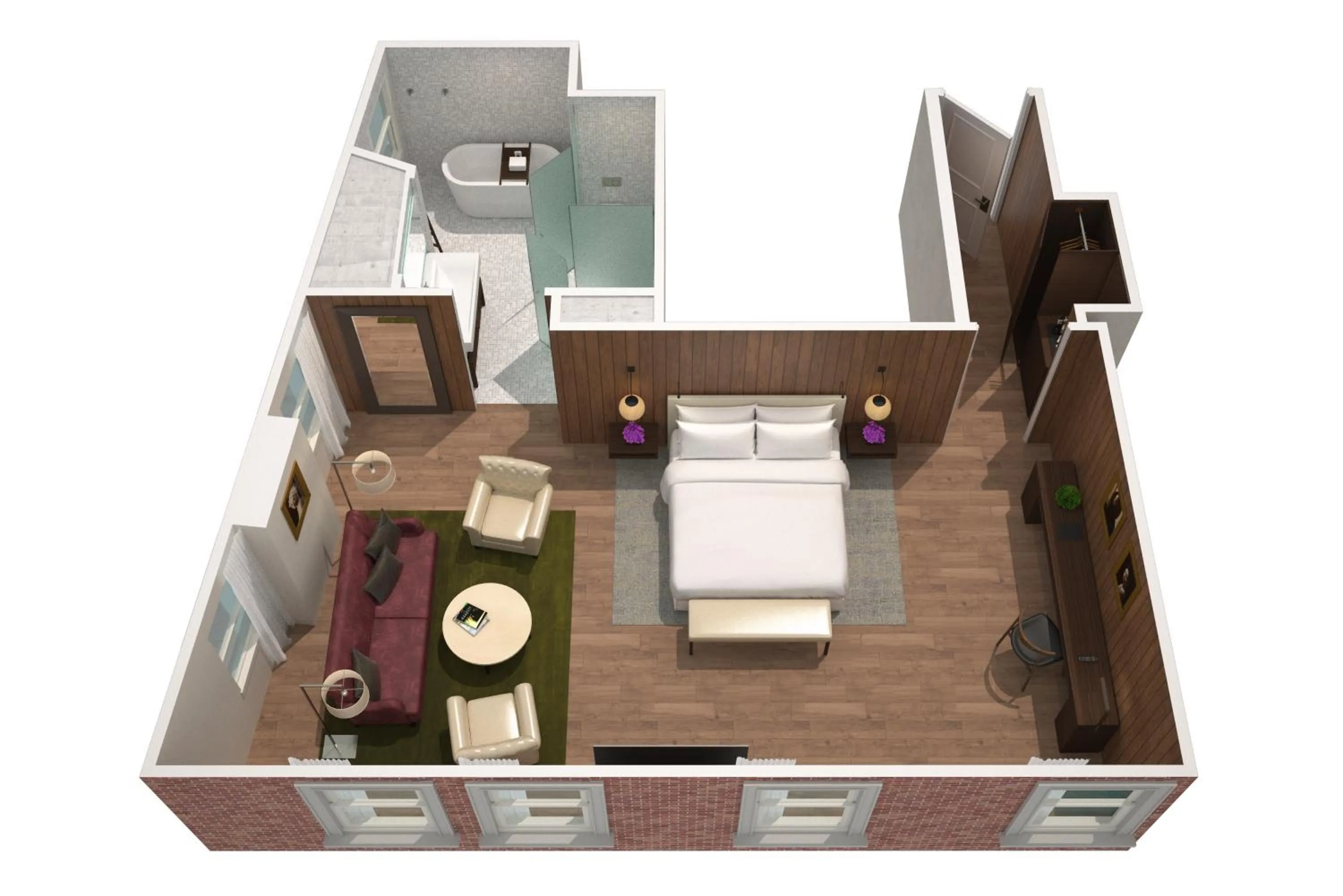 Floor plan in The London EDITION