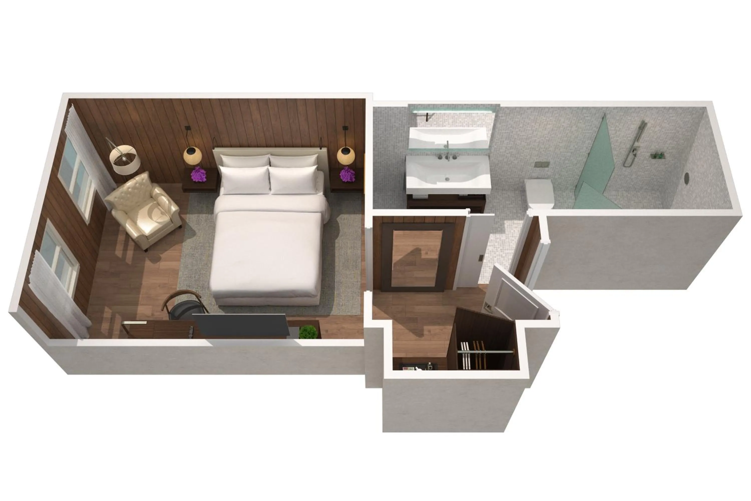 Floor plan in The London EDITION