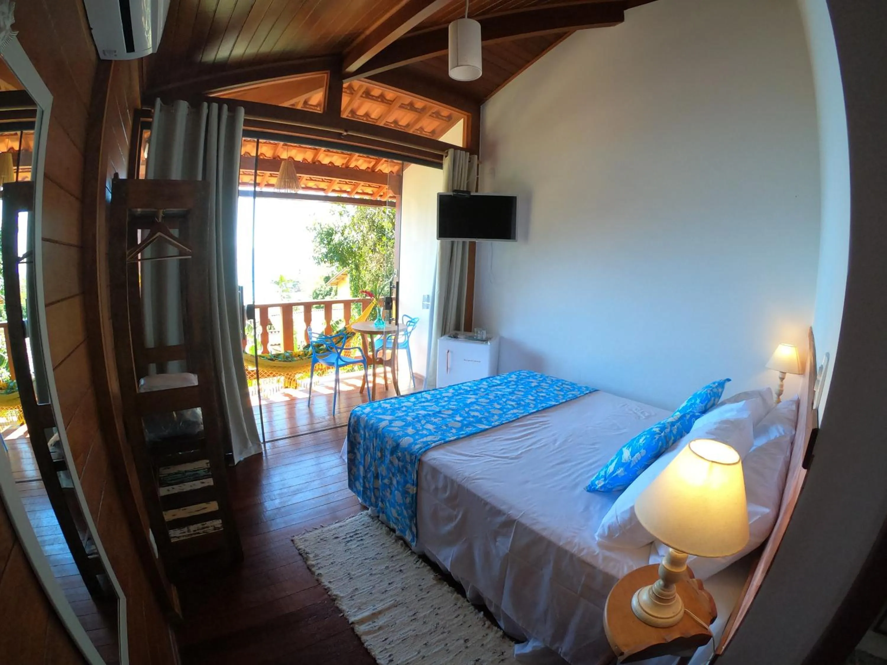 Bed in Pousada Bela Vista