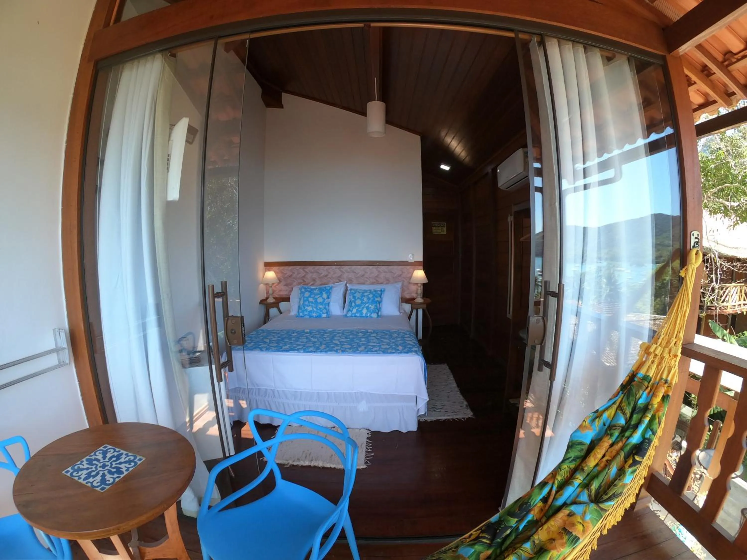 Bed in Pousada Bela Vista