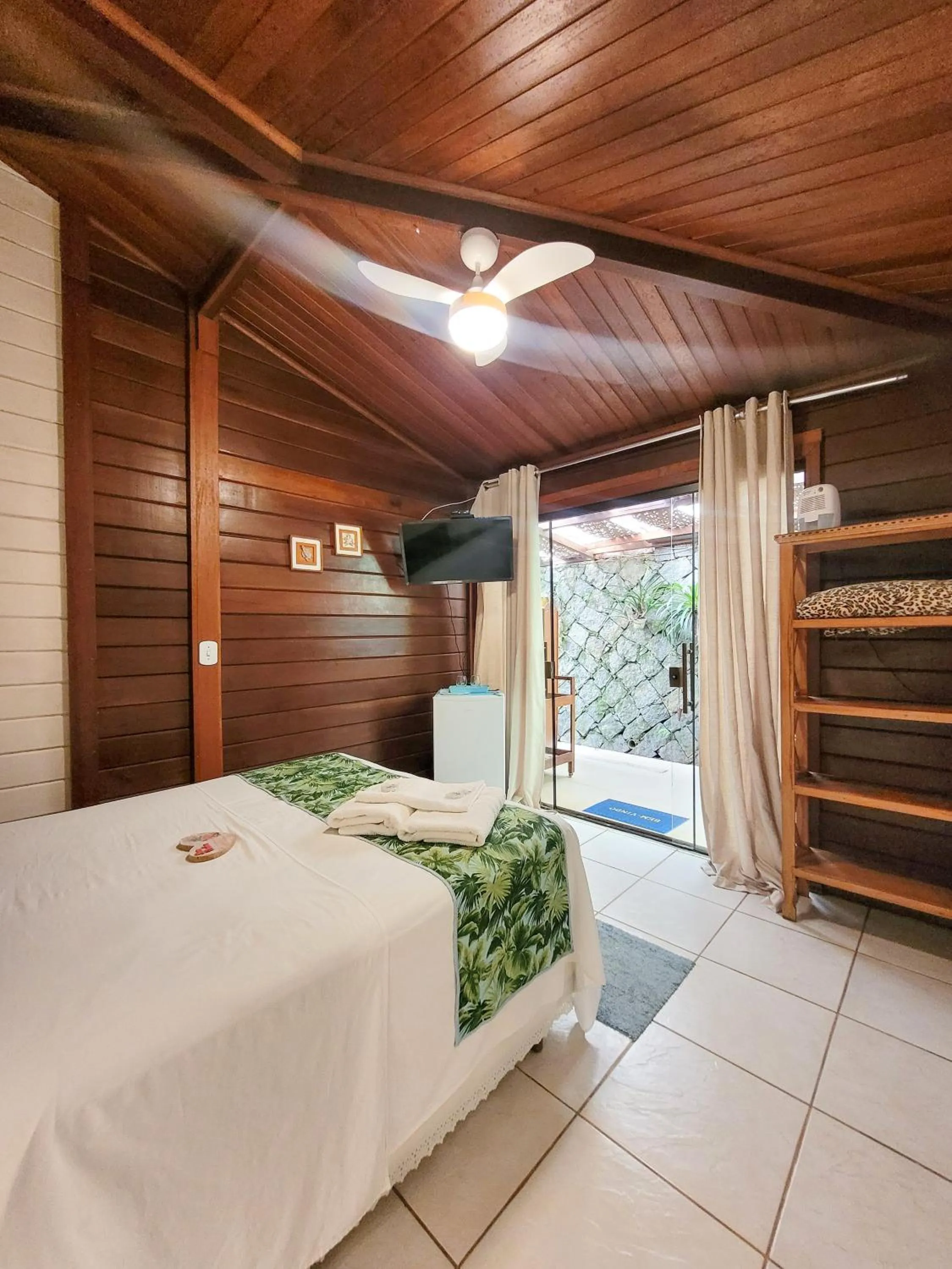 Bed in Pousada Bela Vista