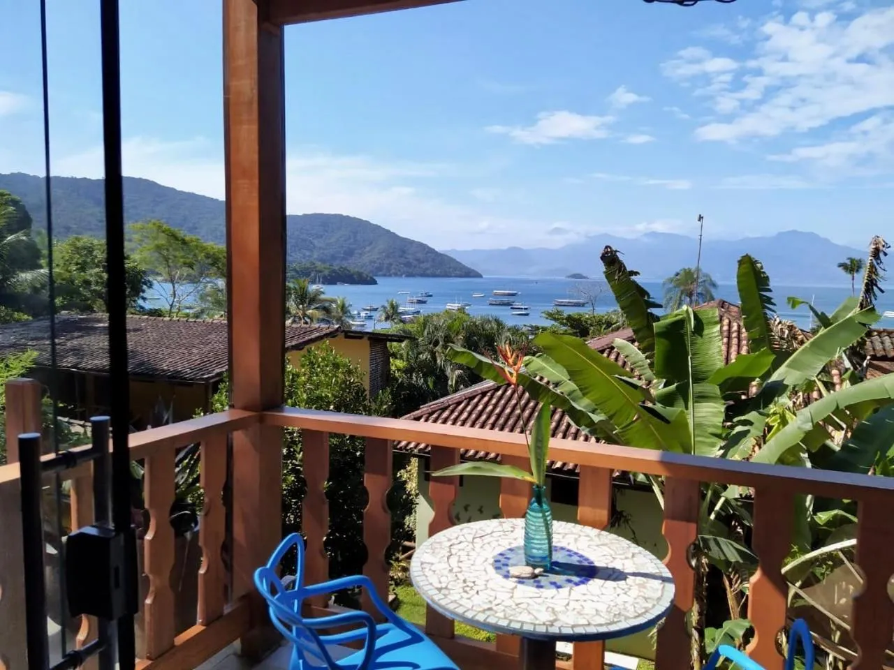 Balcony/Terrace in Pousada Bela Vista