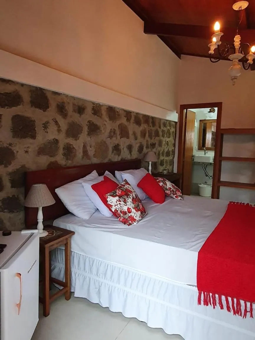 Bed in Pousada Bela Vista