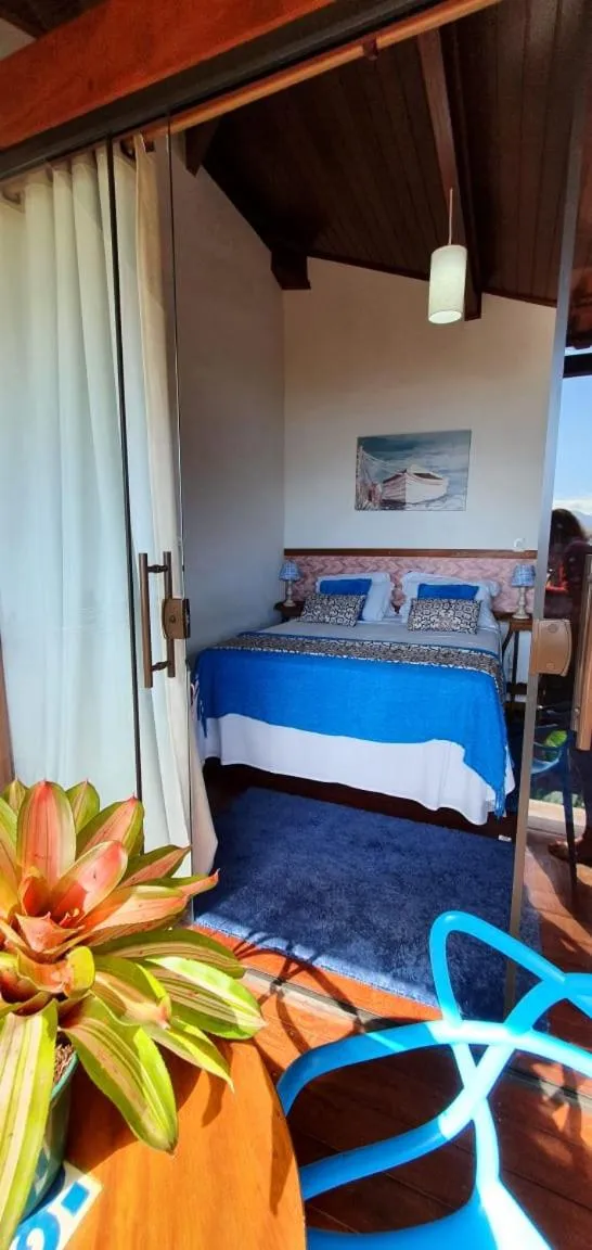 Bed in Pousada Bela Vista