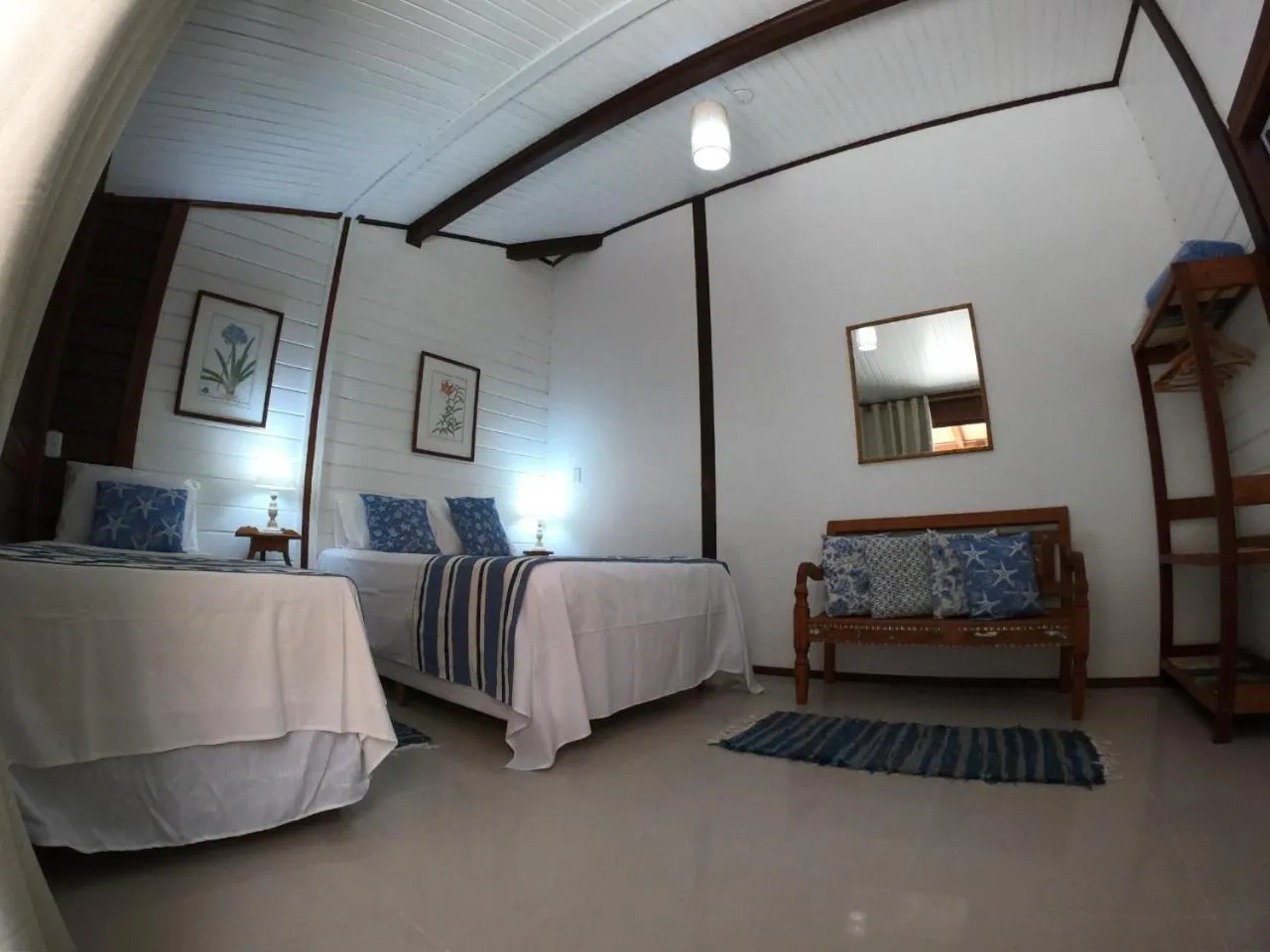 Bed in Pousada Bela Vista