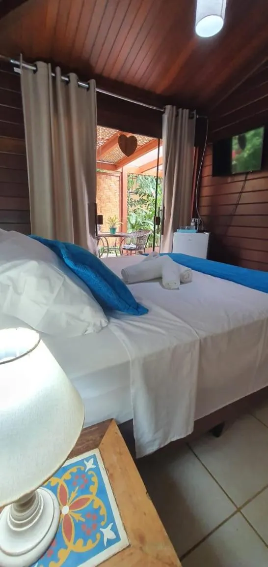 Bed in Pousada Bela Vista