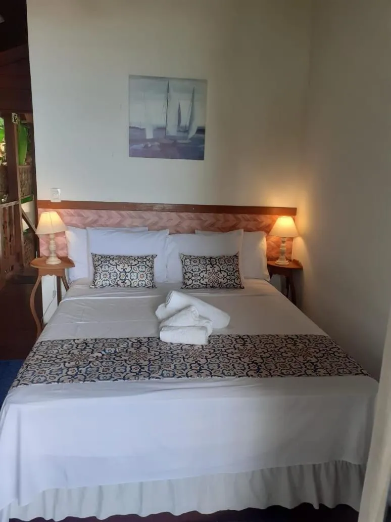 Bed in Pousada Bela Vista