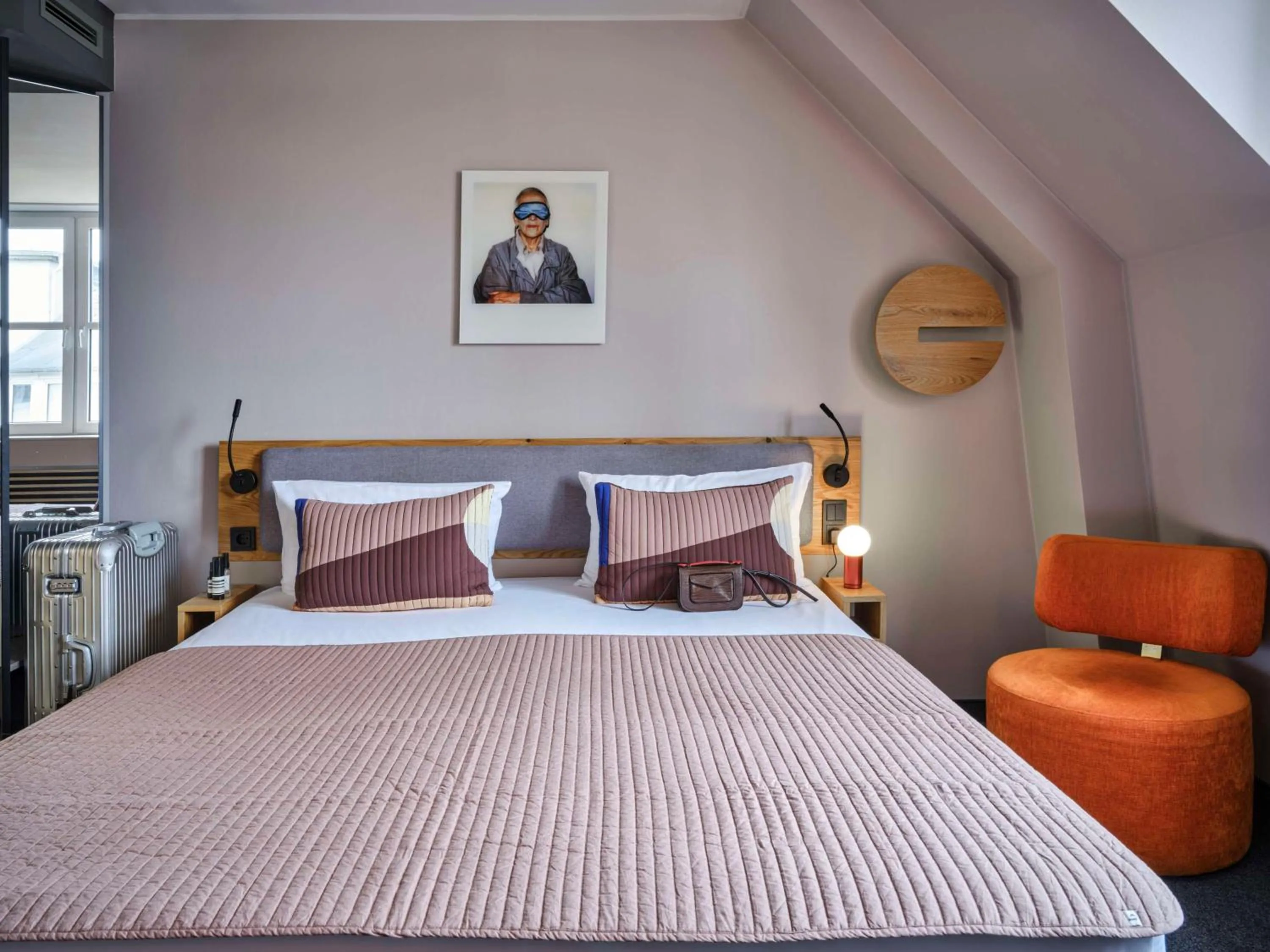 Bedroom, Bed in Flemings Hotel Frankfurt-Central