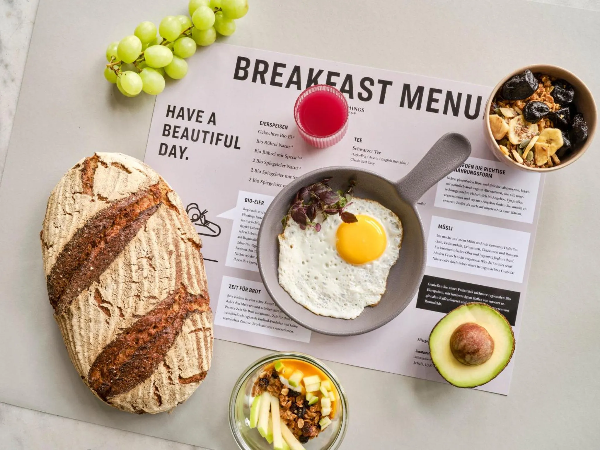 Buffet breakfast in Flemings Hotel Frankfurt-Central