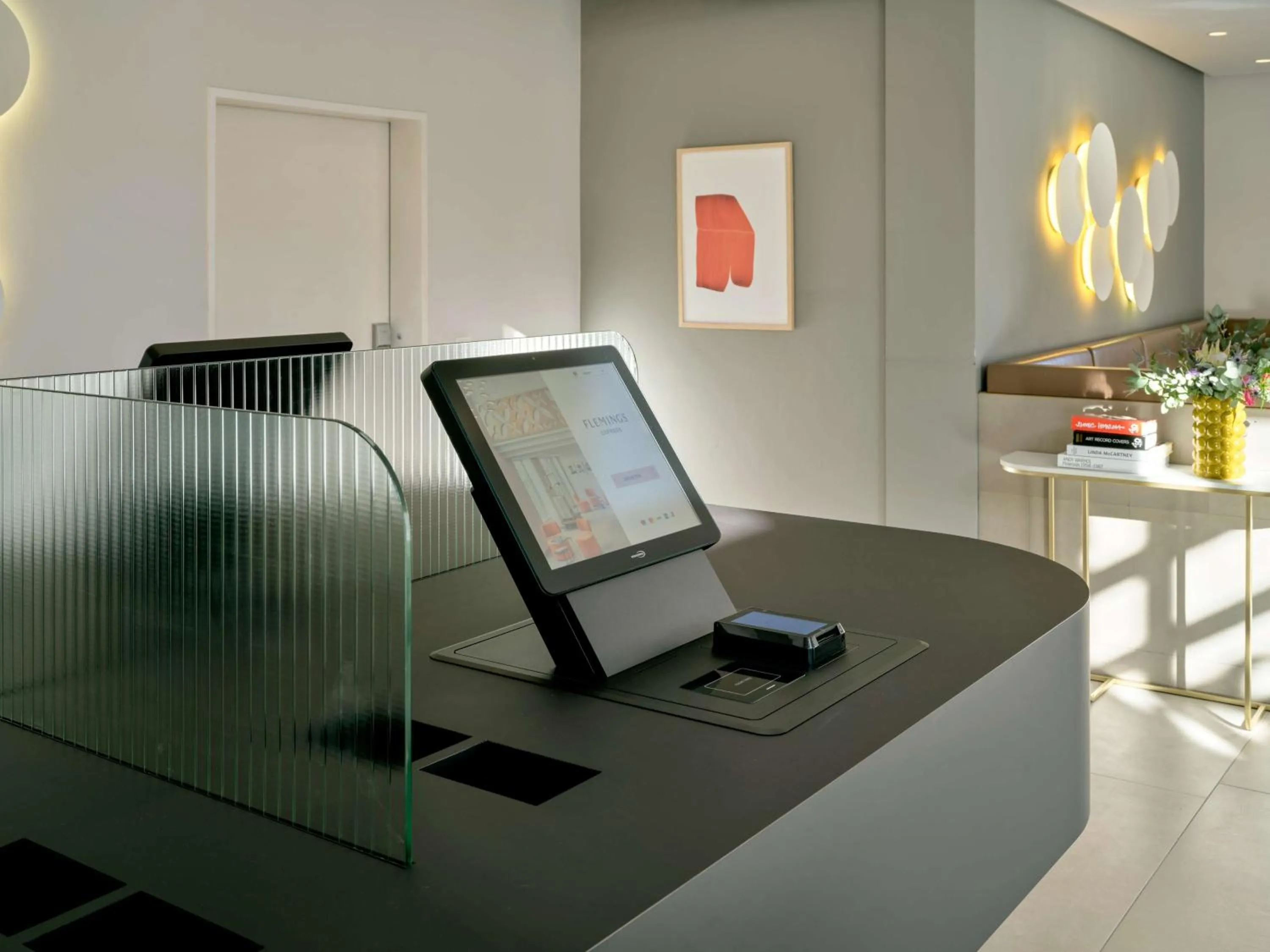 Lobby or reception in Flemings Hotel Frankfurt-Central