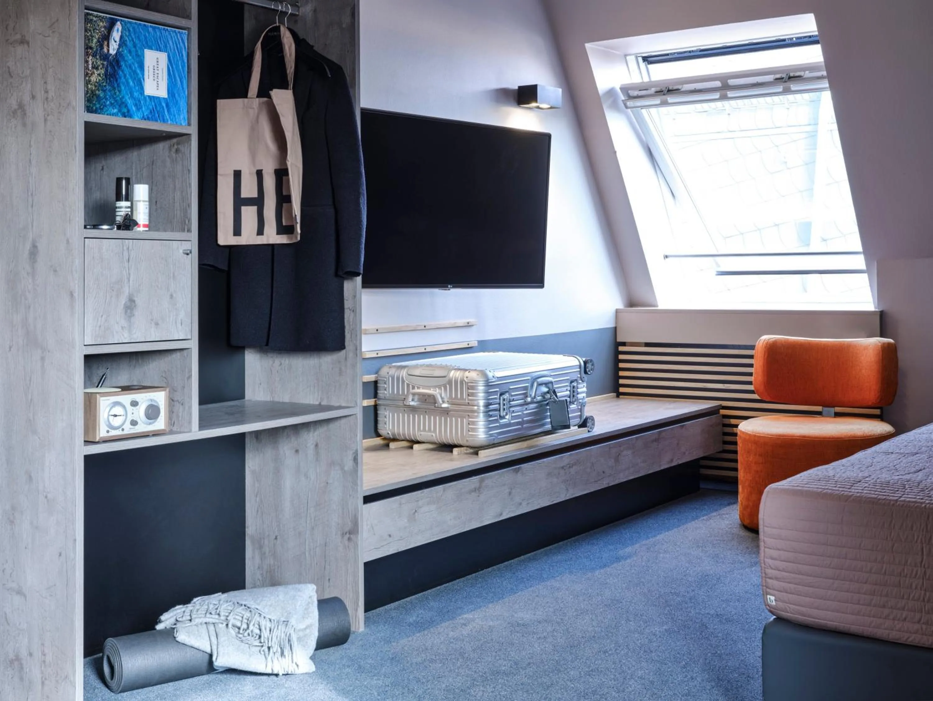 Bedroom in Flemings Hotel Frankfurt-Central