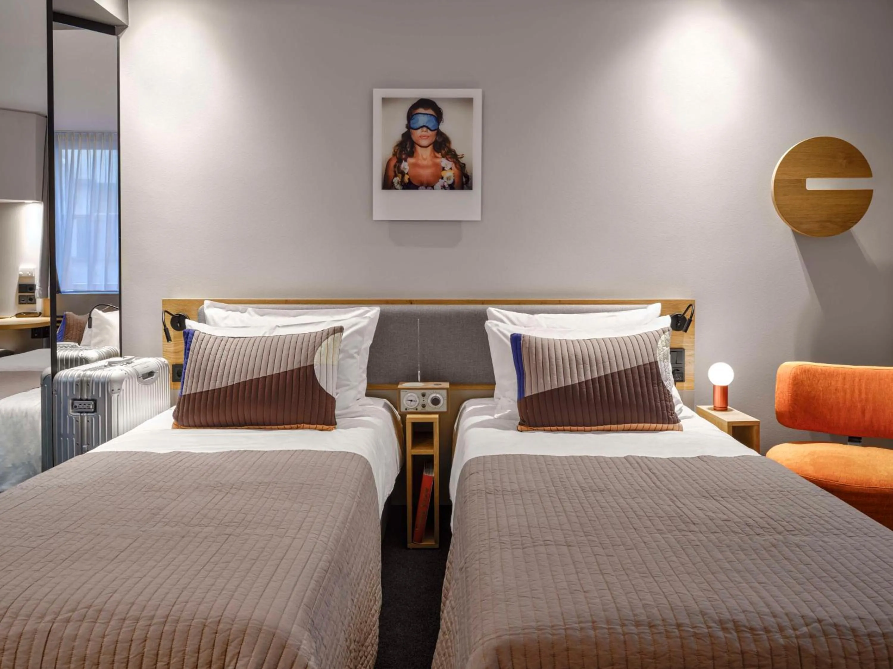 Bedroom, Bed in Flemings Hotel Frankfurt-Central