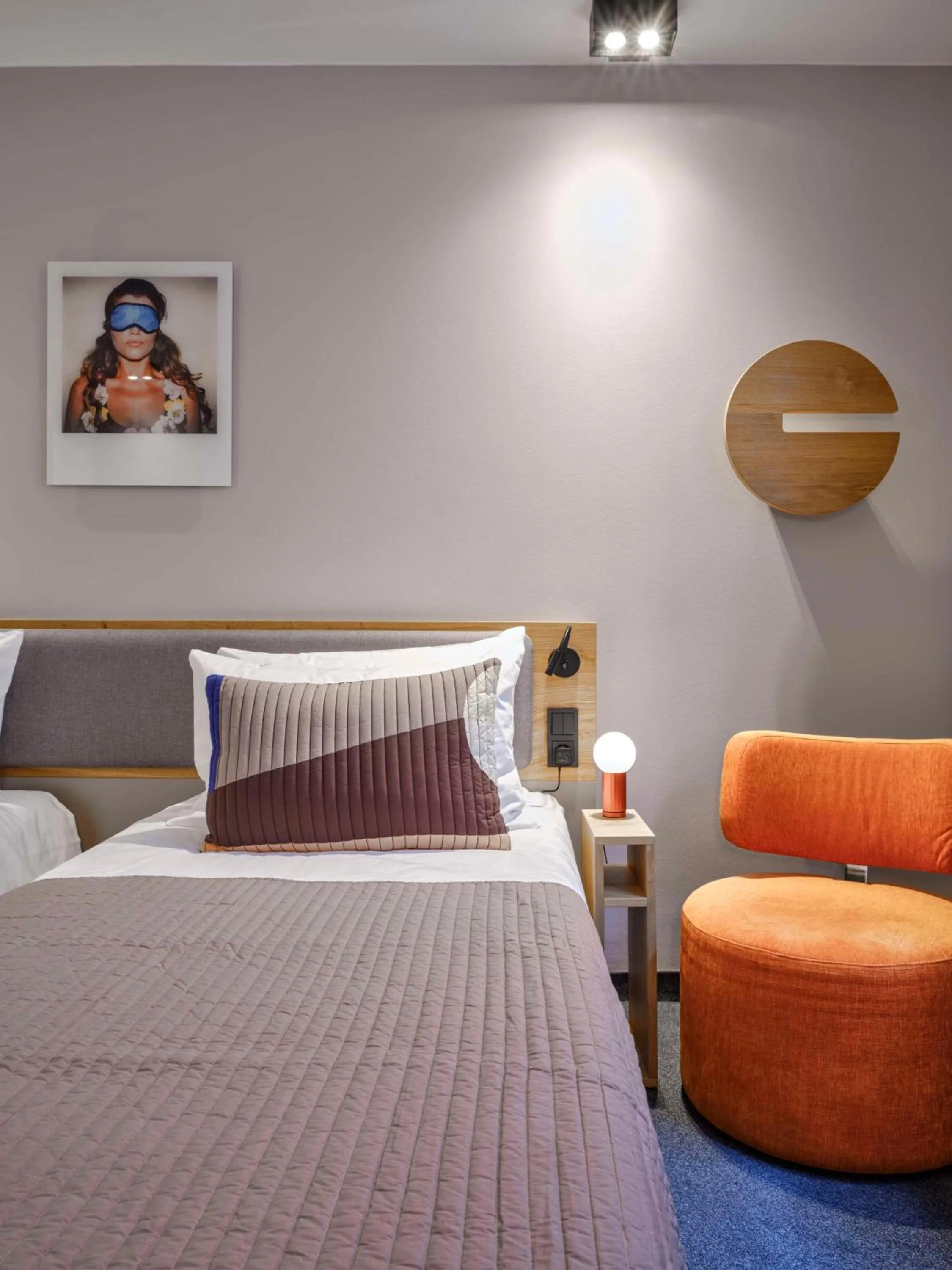 Bedroom, Bed in Flemings Hotel Frankfurt-Central