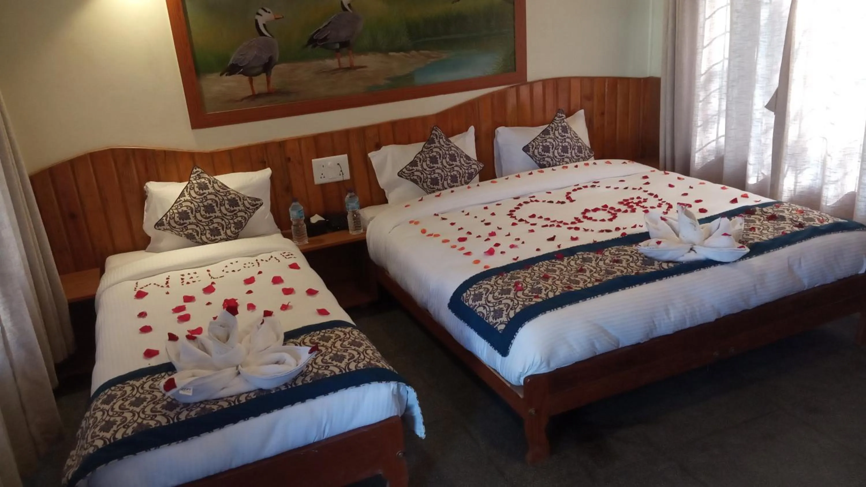 Bed in Babai Resort Pvt Ltd