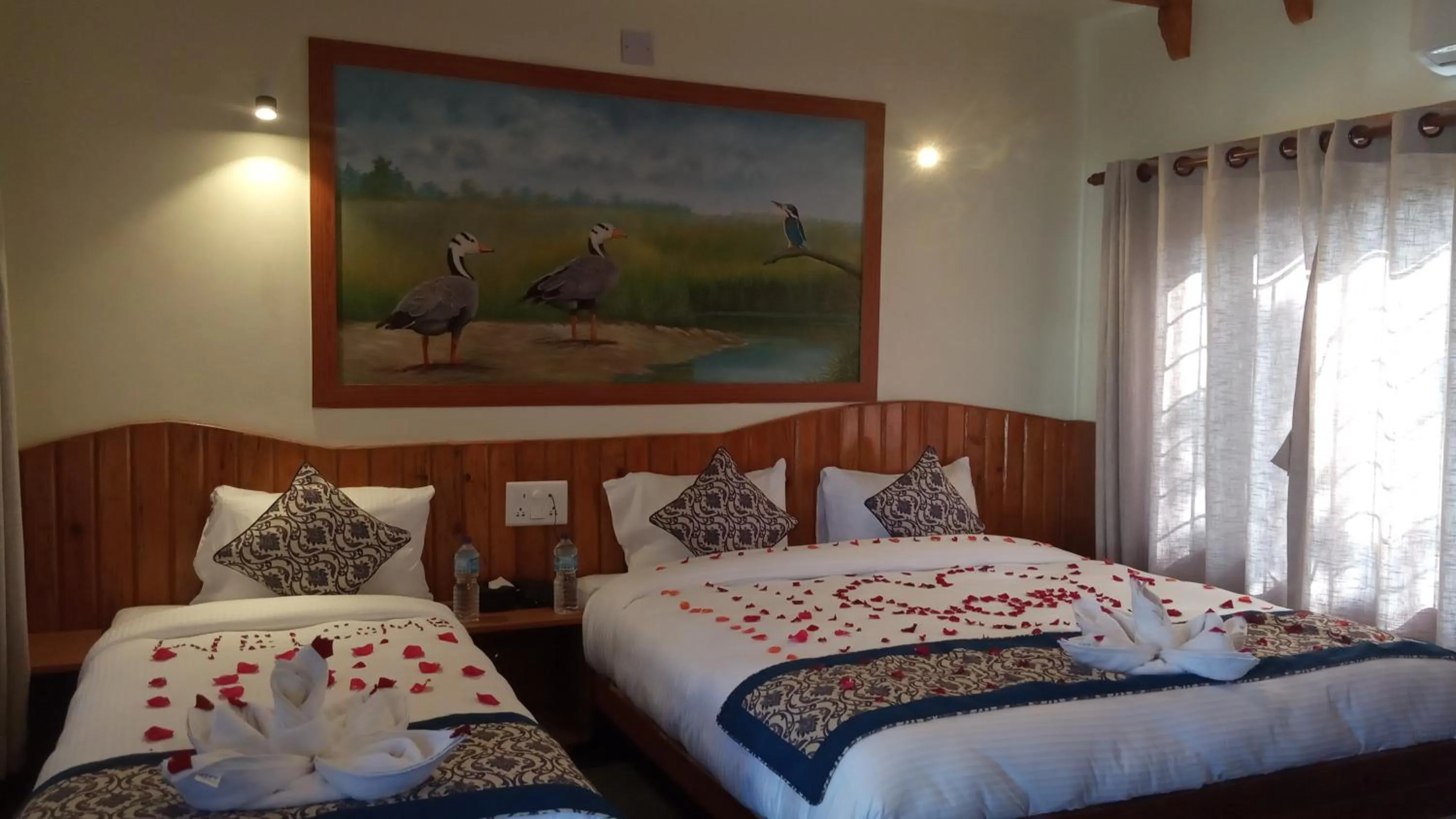 Bed in Babai Resort Pvt Ltd