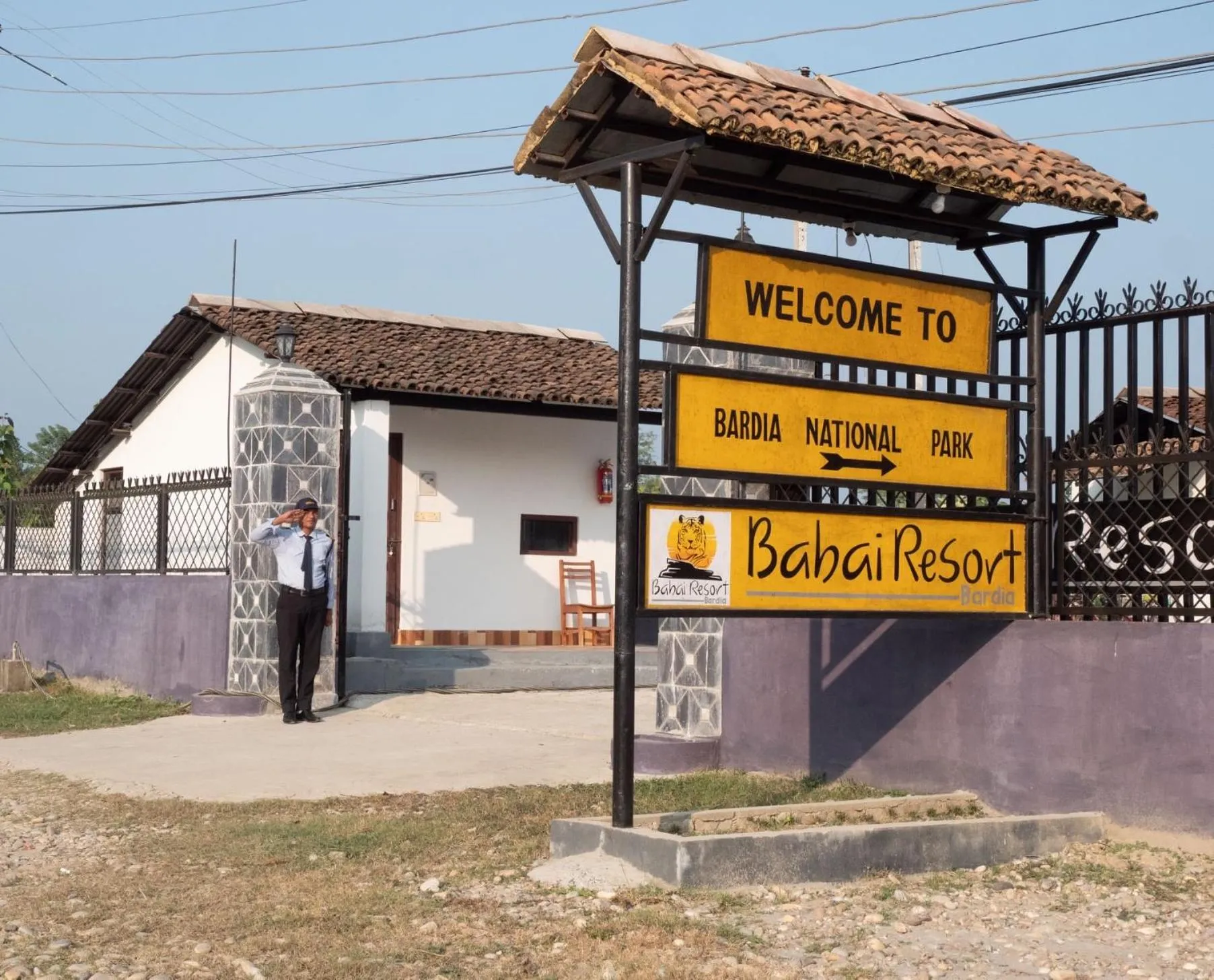 Facade/entrance in Babai Resort Pvt Ltd