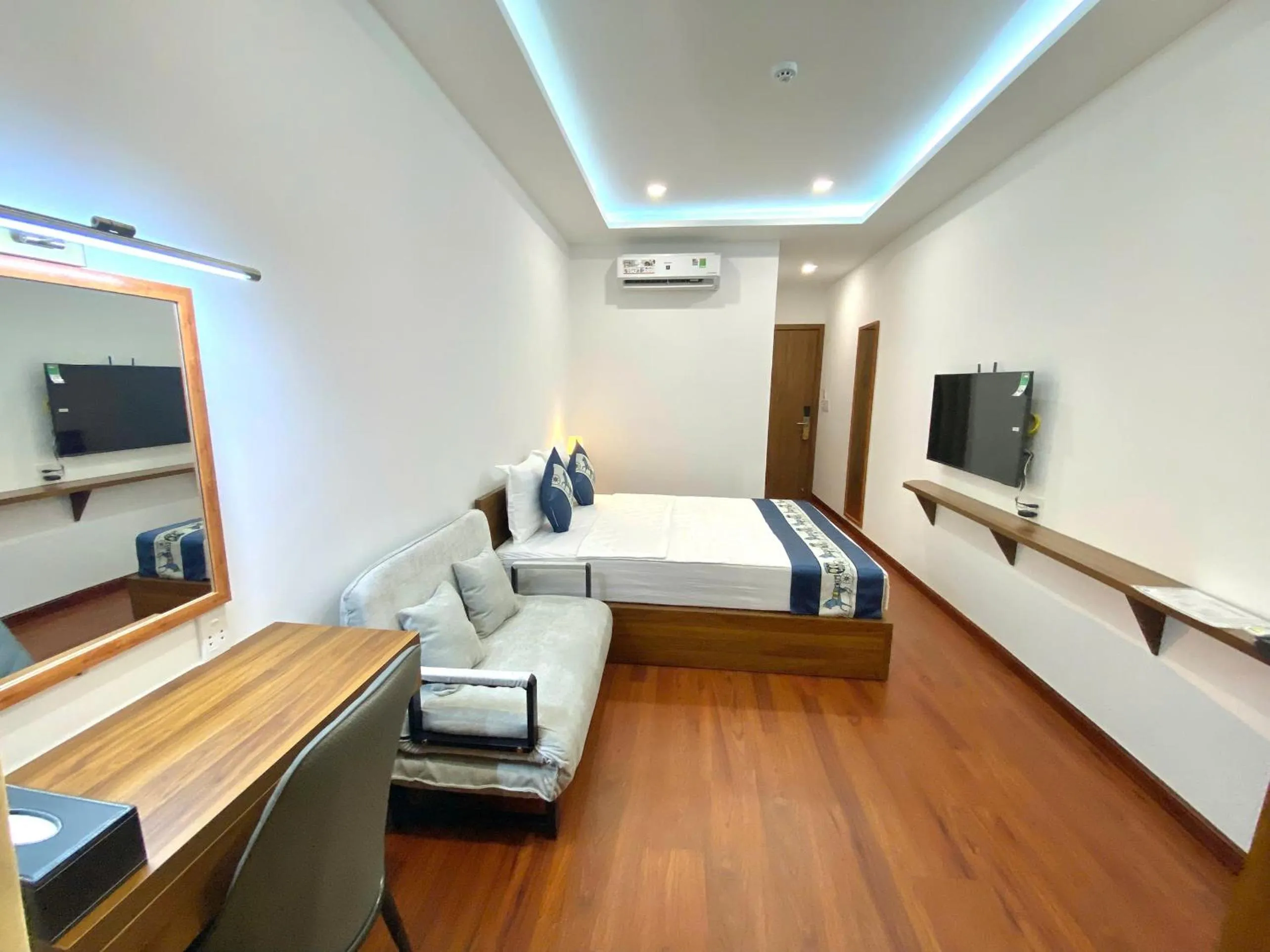 Bed in GOLD CITY Hotel