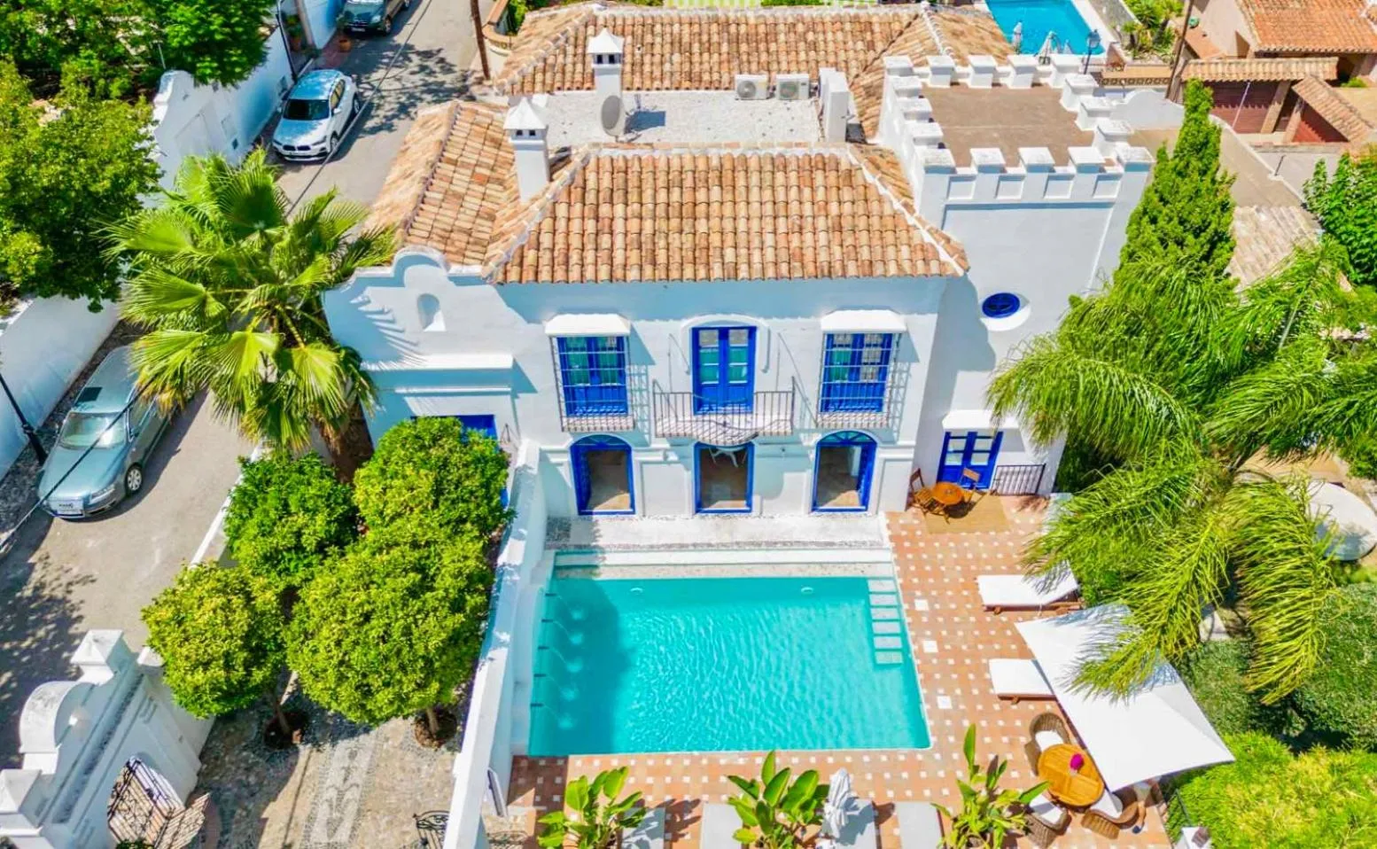 Property building, Pool View in The Pearl - Marbella