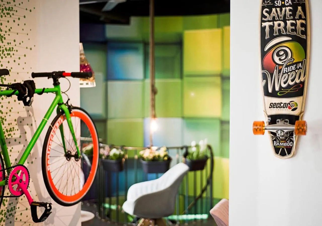 Seating area in ibis Styles Köln City