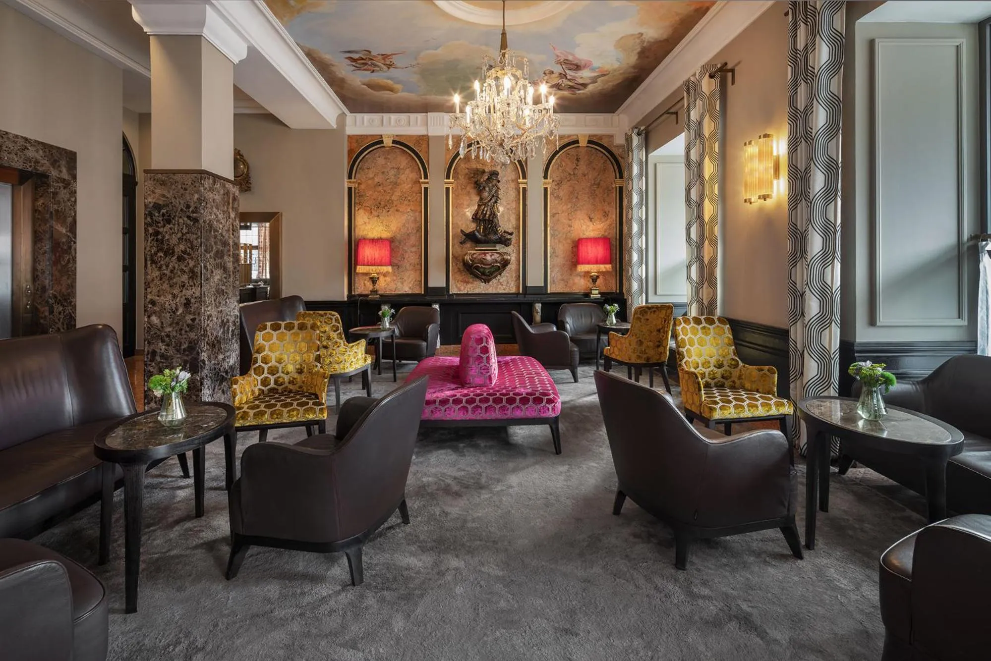 Lobby or reception in Eden Hotel Wolff