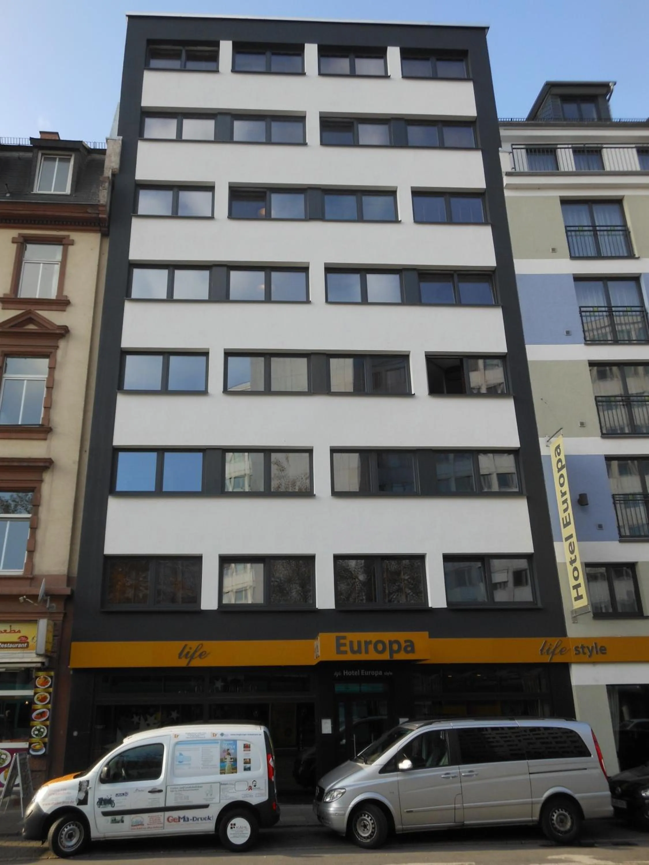 Facade/entrance in Hotel Europa Life