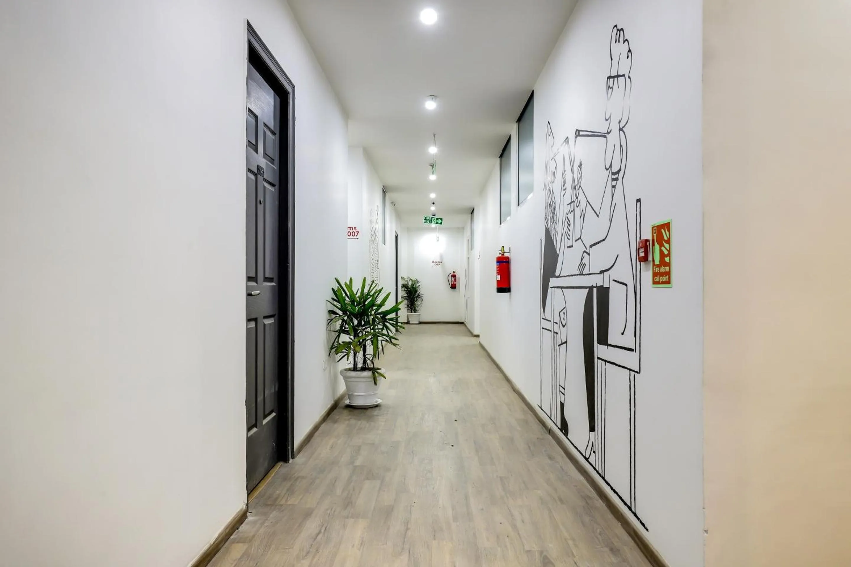 Lobby or reception in Townhouse Siddharth Vihar Ghaziabad