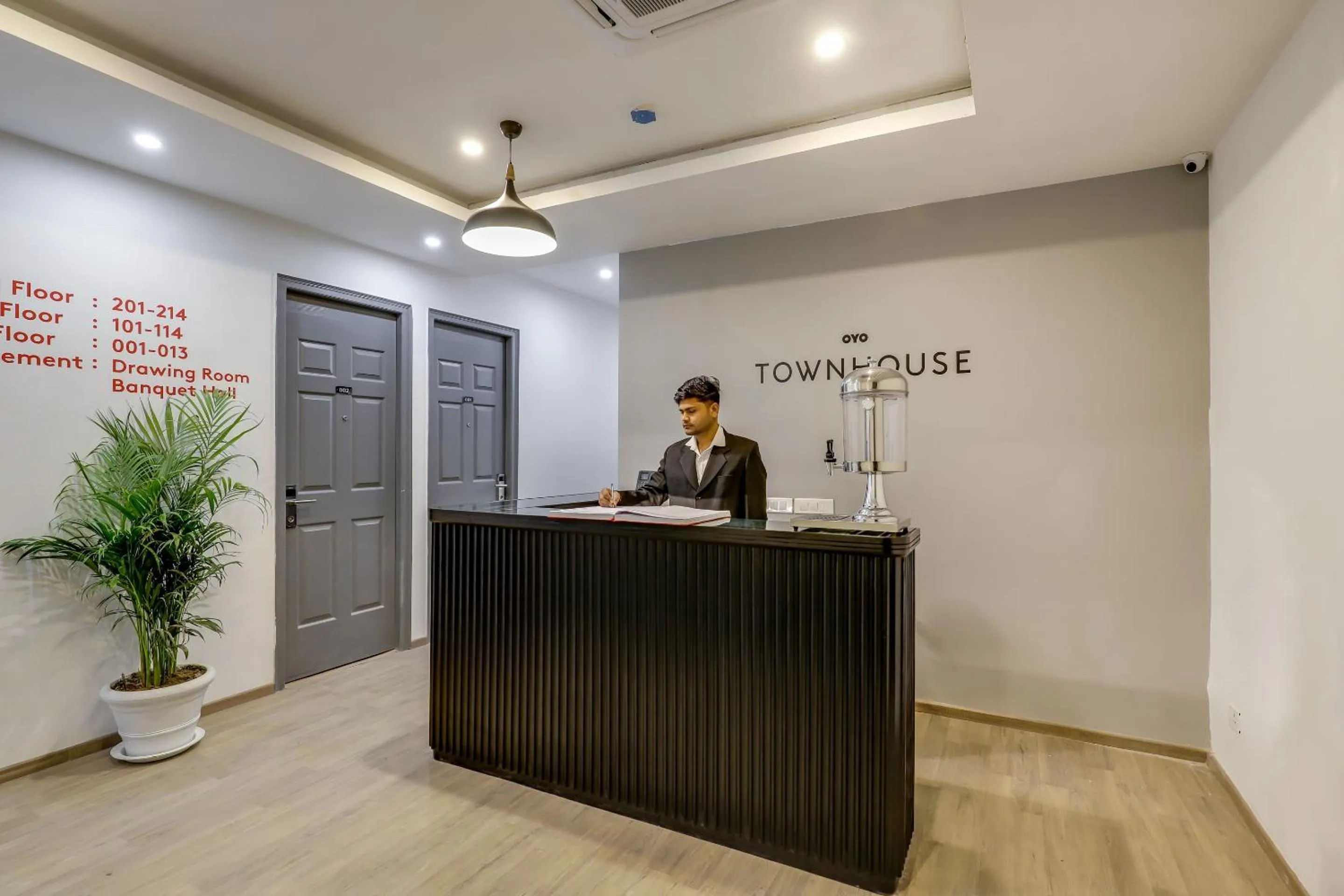 Lobby or reception in Townhouse Siddharth Vihar Ghaziabad