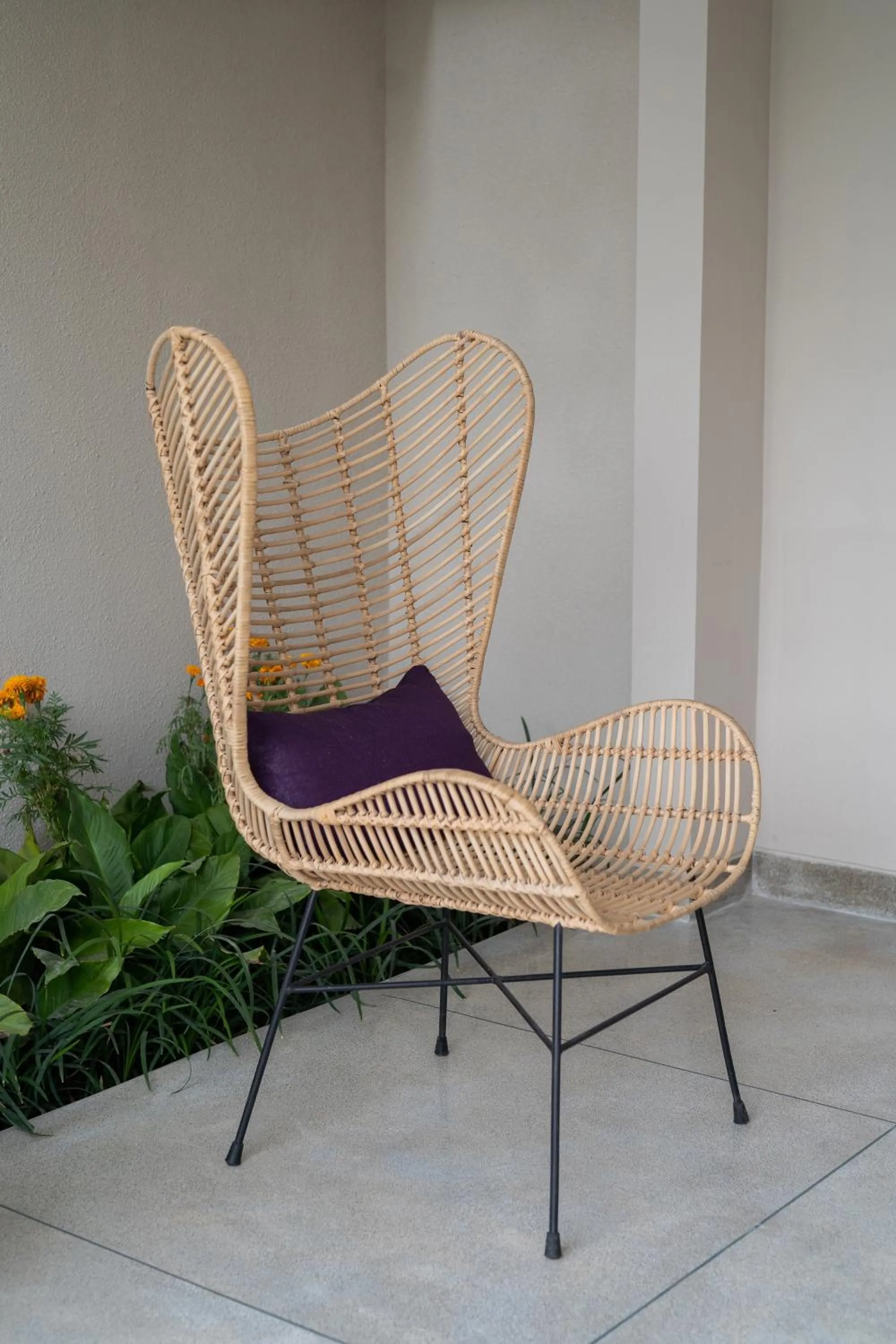 Seating area in La Numa Villas Canggu