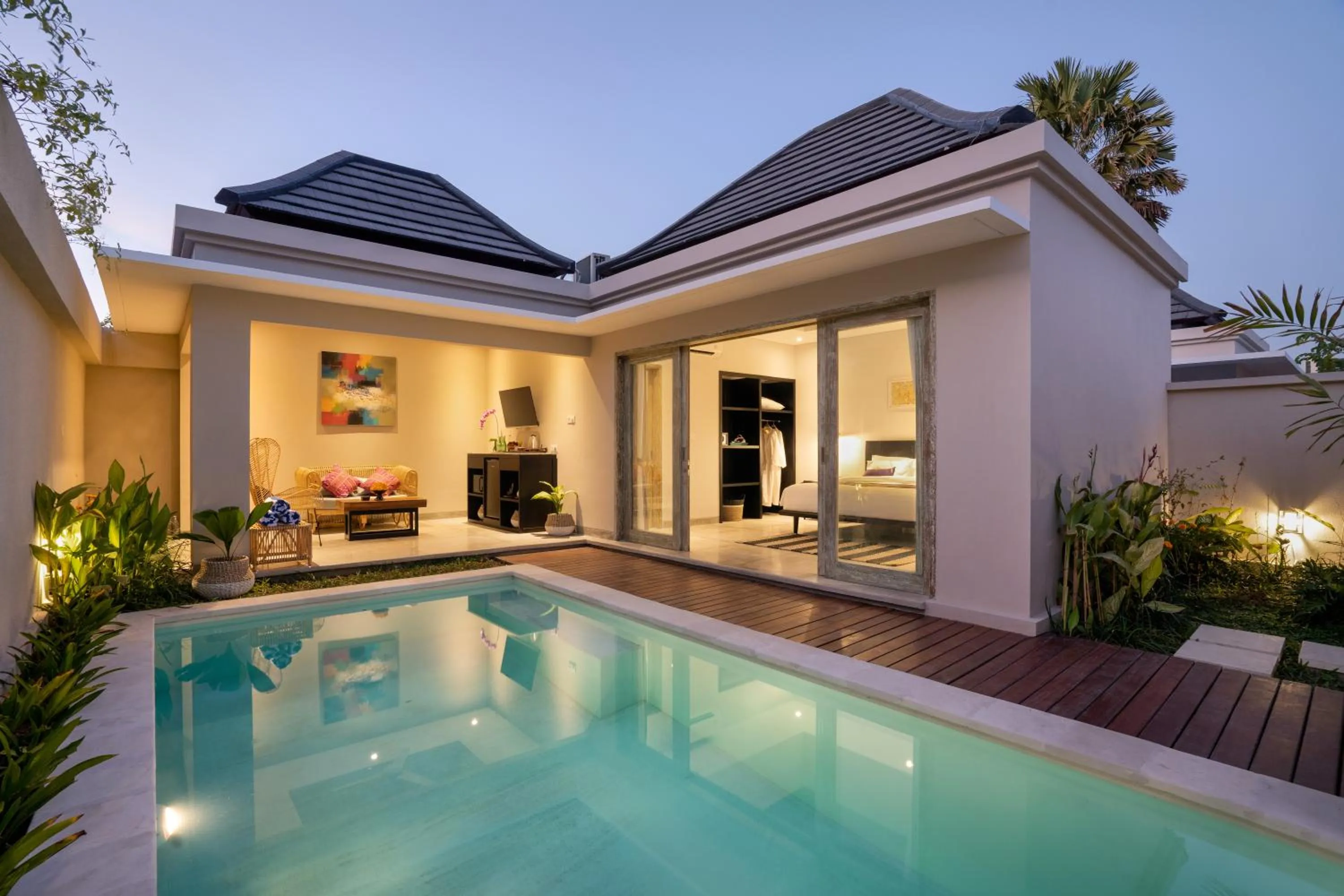 Property building in La Numa Villas Canggu