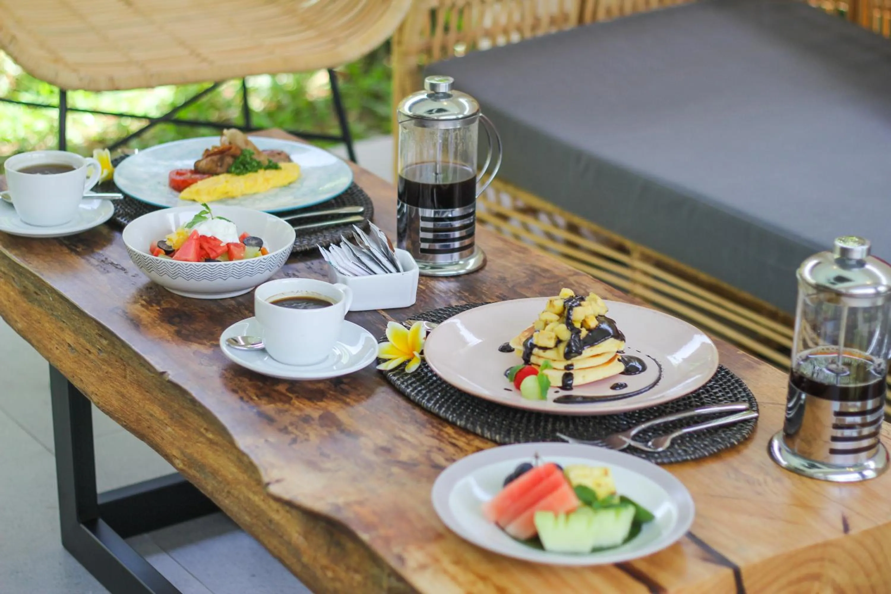 Breakfast in La Numa Villas Canggu