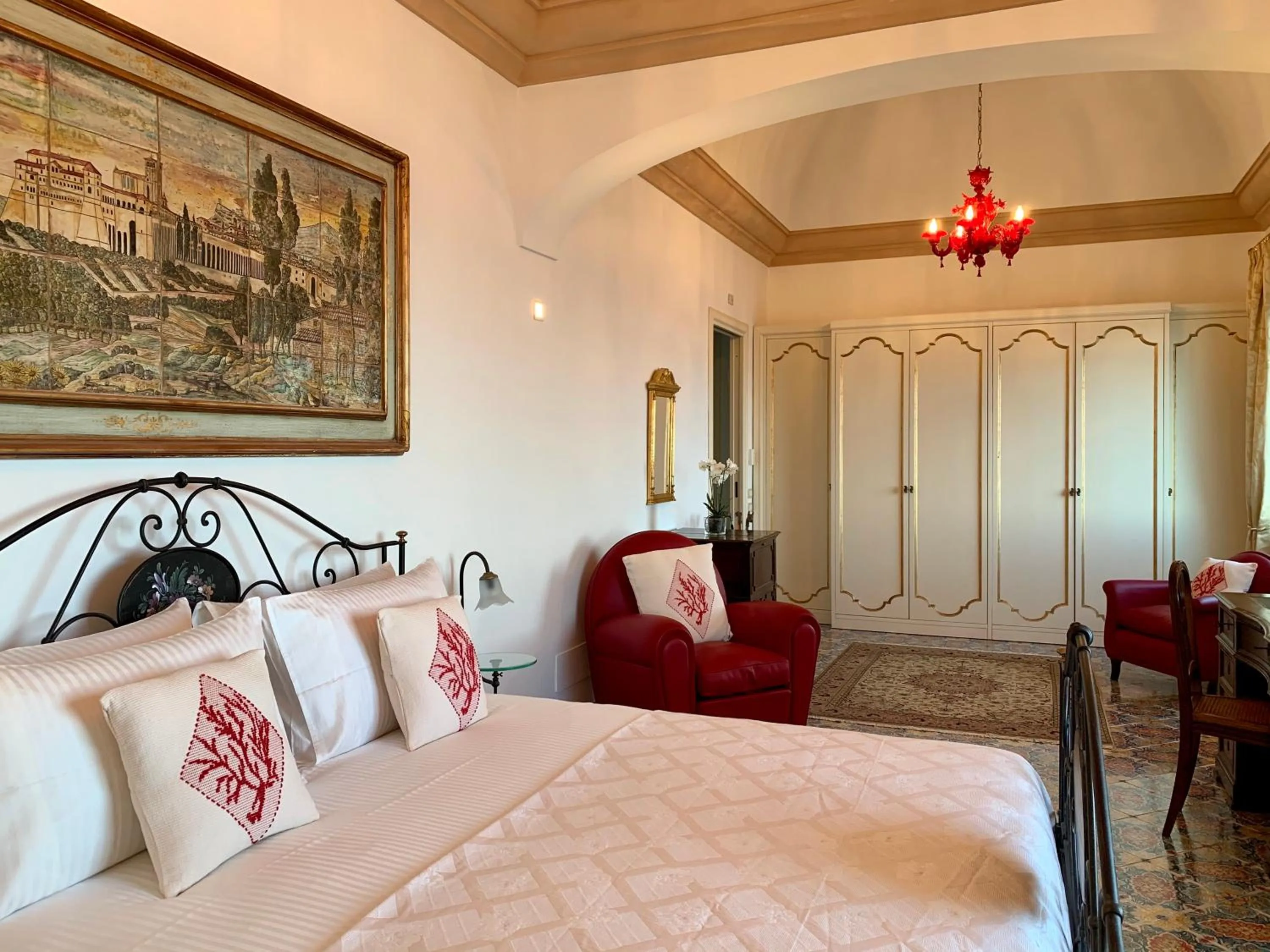 Bed in Villa Le Baste
