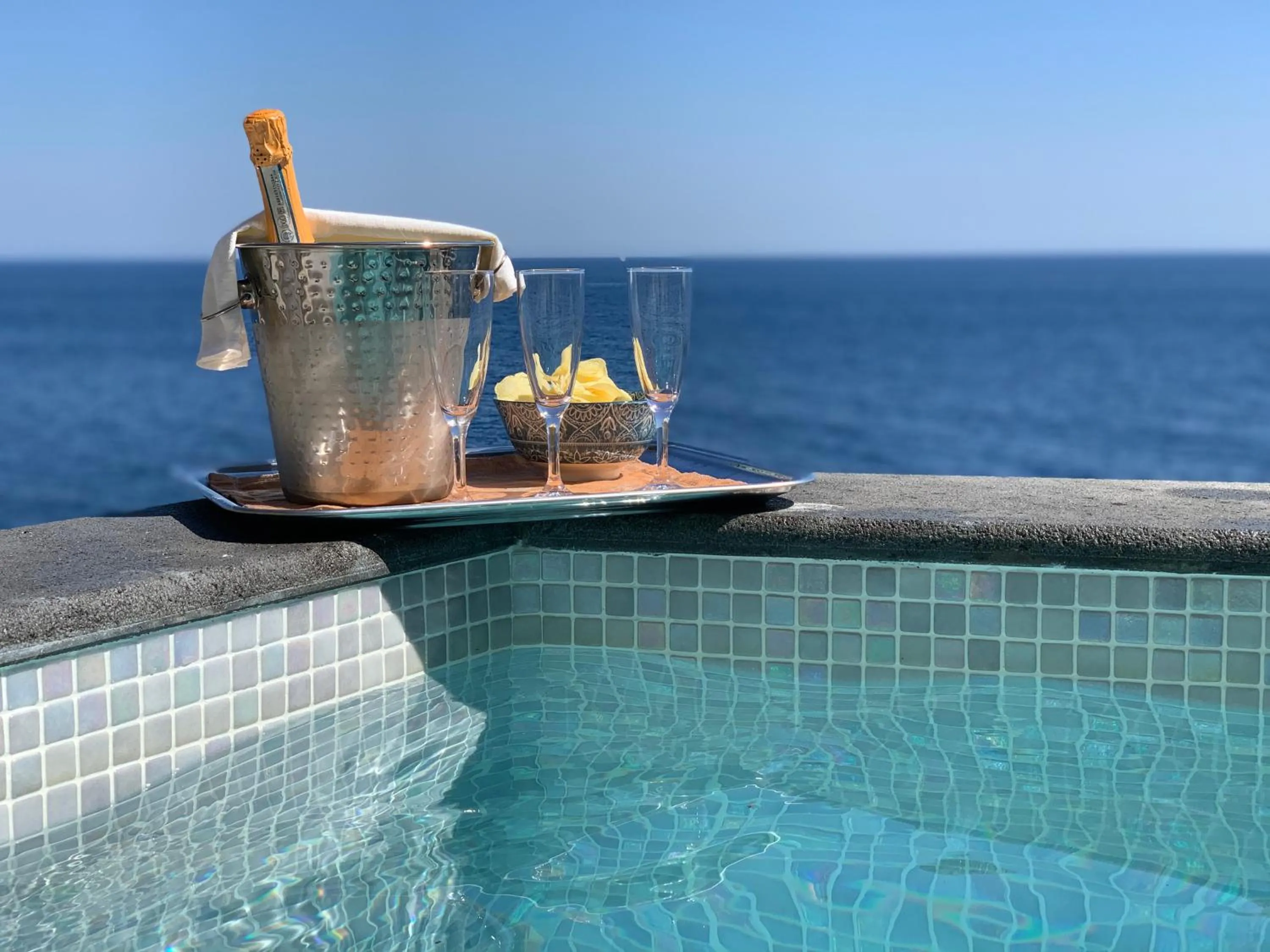 Swimming pool in Villa Le Baste